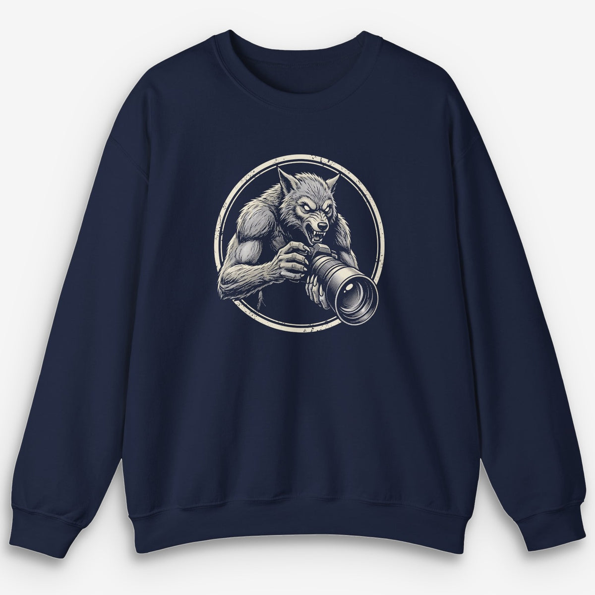 Full Moon, Full Frame Sweatshirt