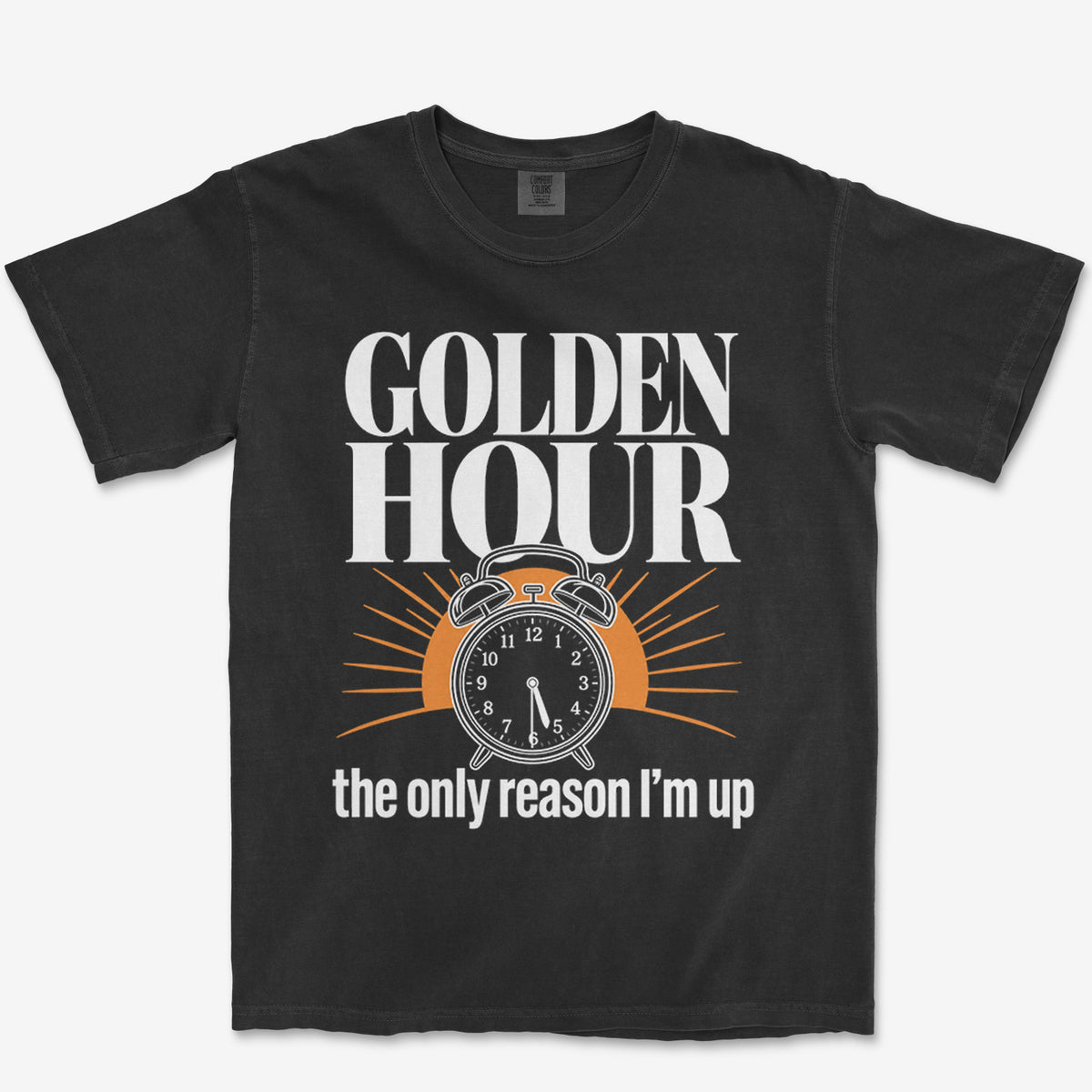 Golden Hour Alarm Heavyweight Tee