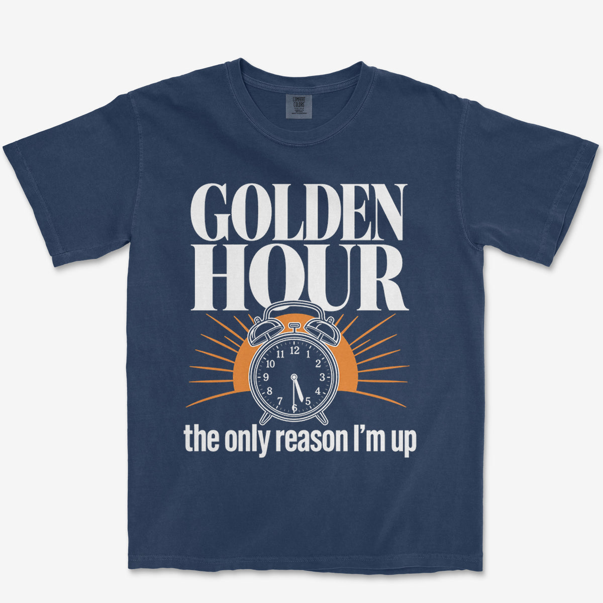 Golden Hour Alarm Heavyweight Tee