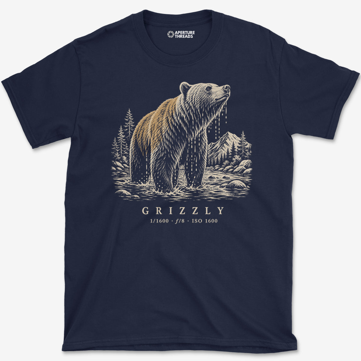 Grizzly Plate T-Shirt