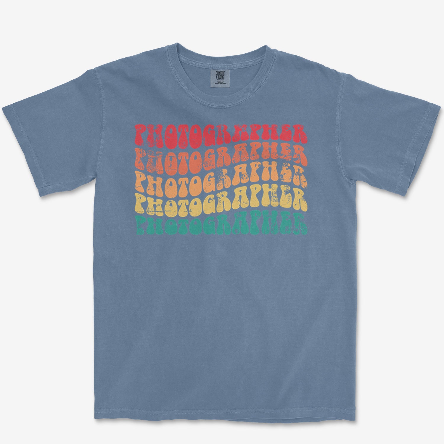 Groovy Photographer Heavyweight Tee