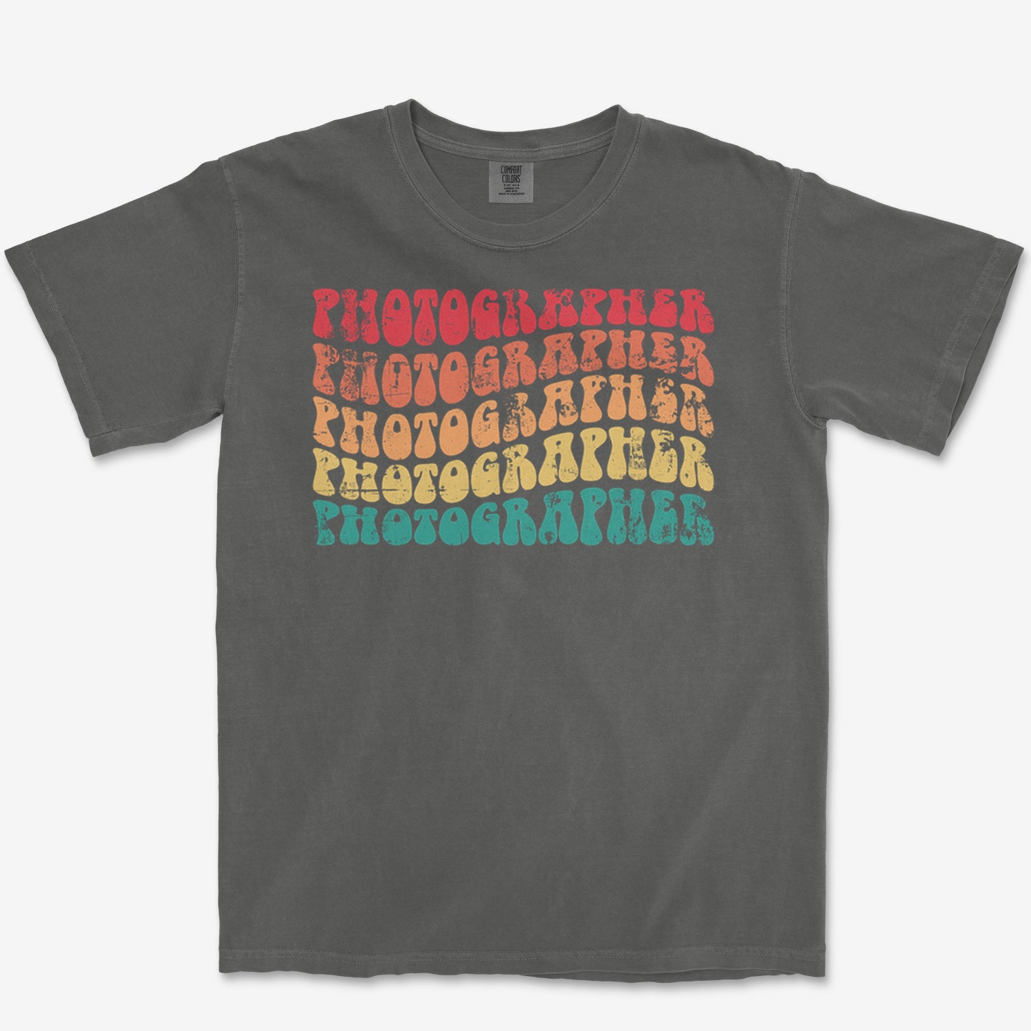 Groovy Photographer Heavyweight Tee