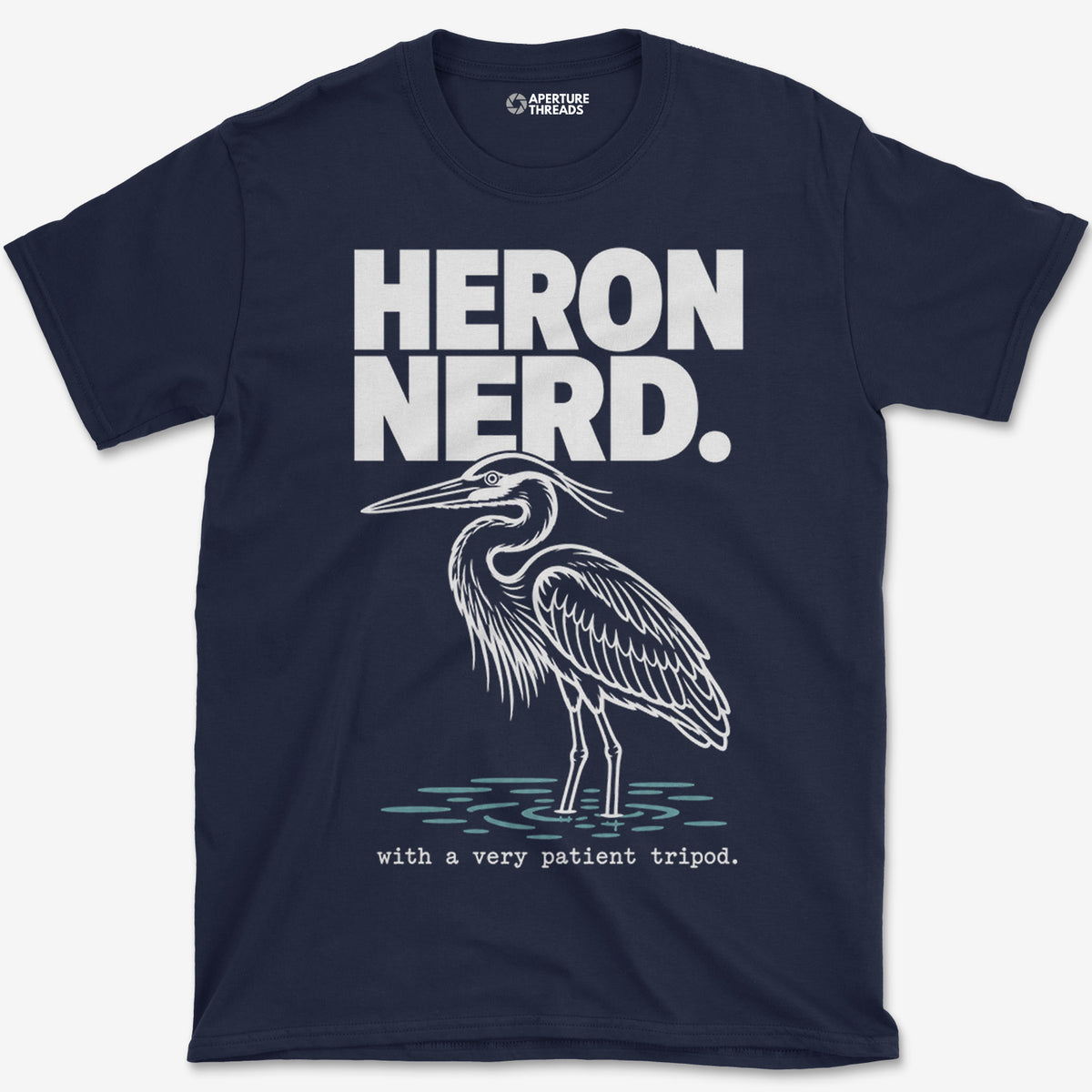 Heron Nerd T-Shirt