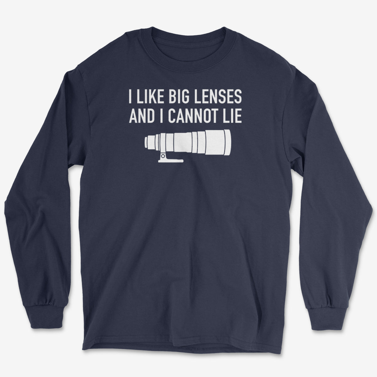 I Like Big Lenses Long Sleeve Tee