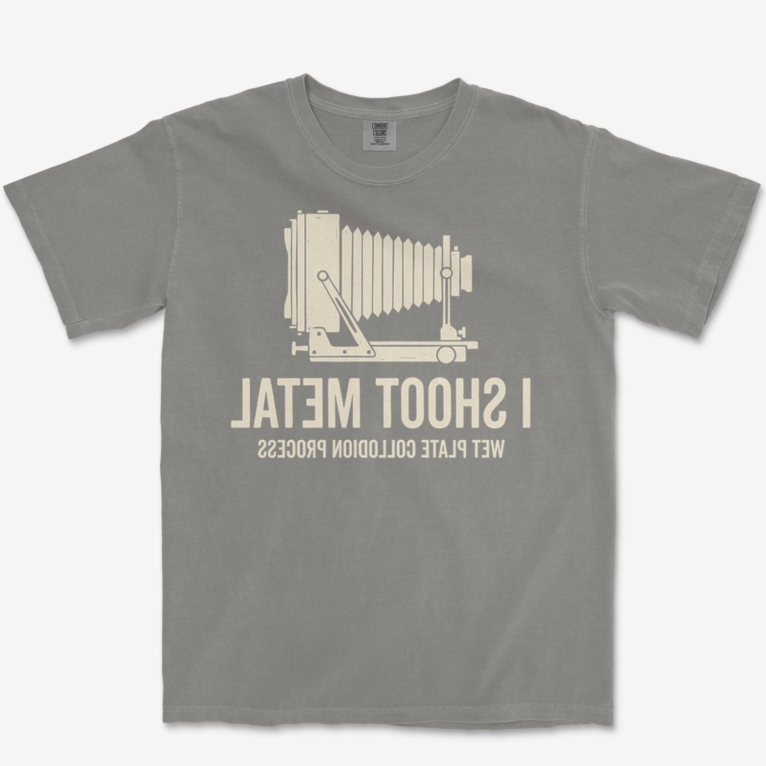 I Shoot Metal Heavyweight Tee