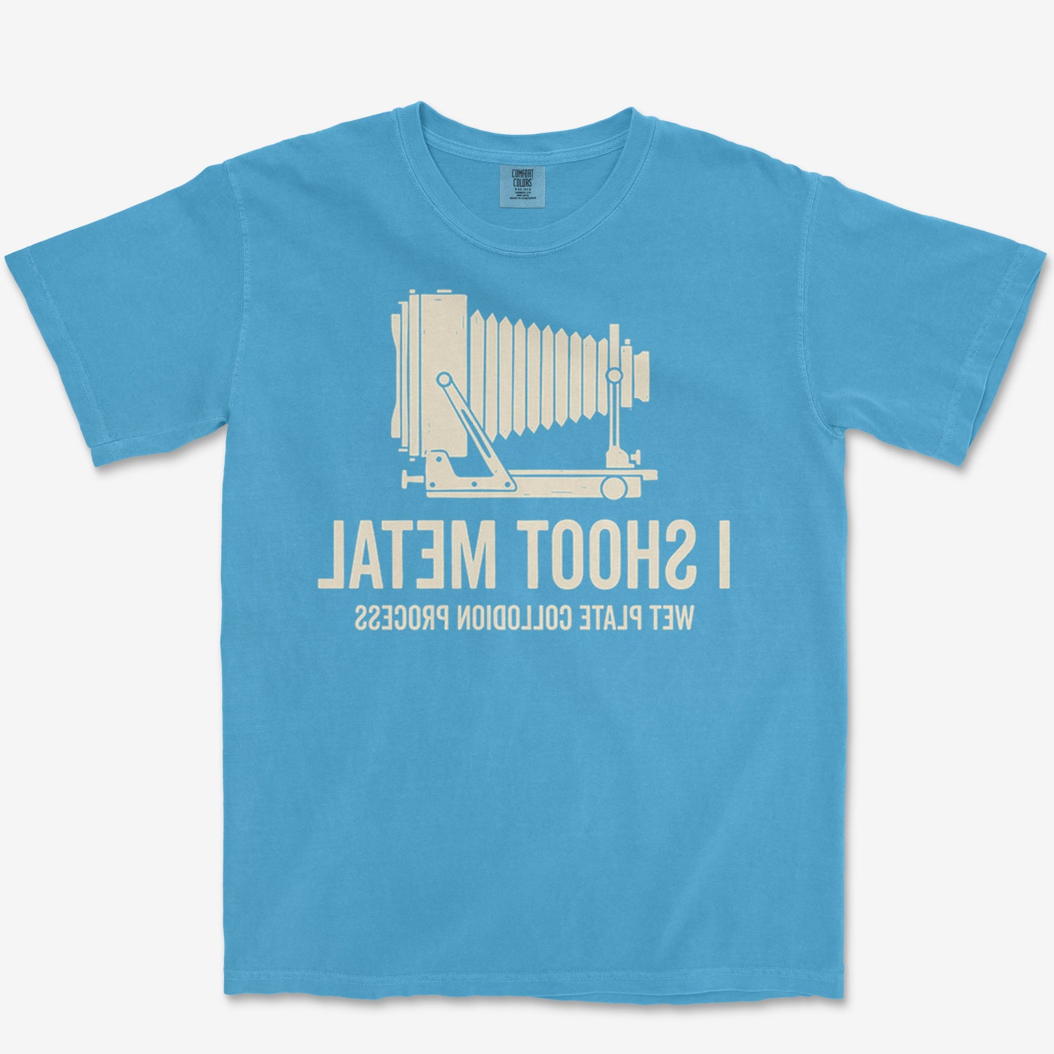 I Shoot Metal Heavyweight Tee