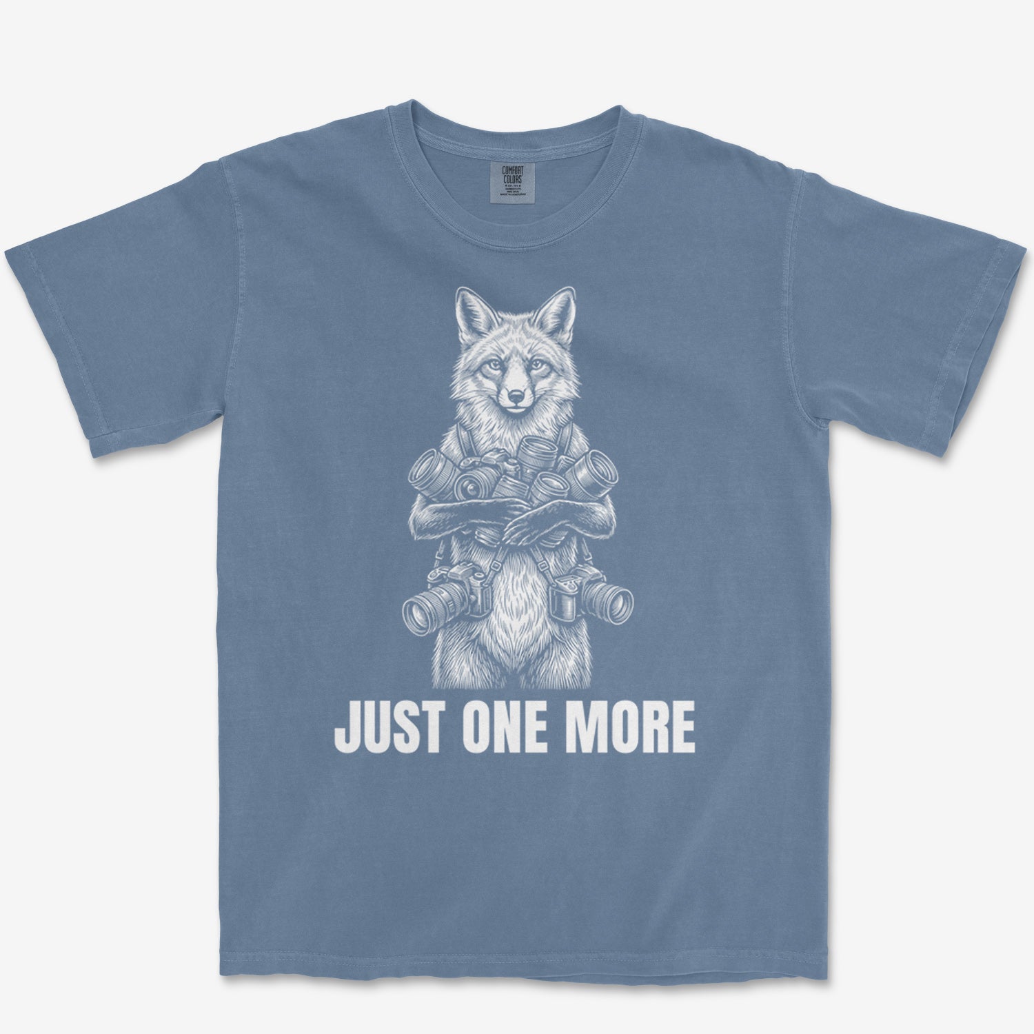 Just One More Fox Heavyweight Tee