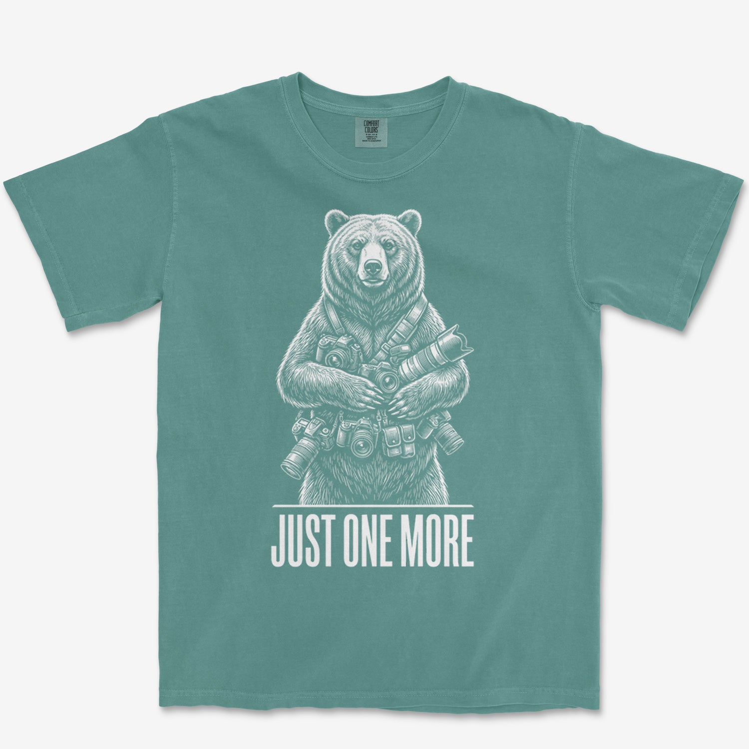Just One More Grizzly Heavyweight Tee