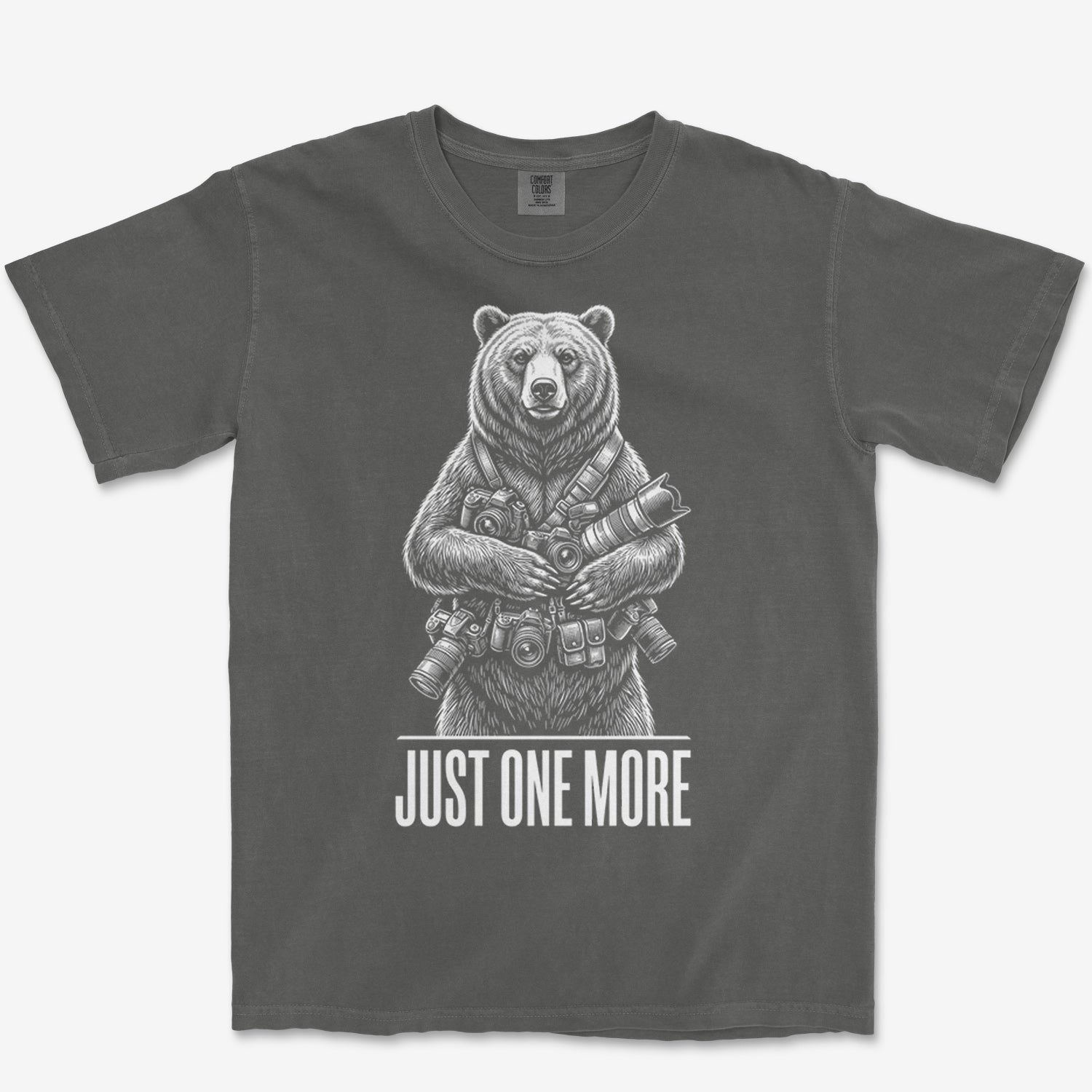 Just One More Grizzly Heavyweight Tee