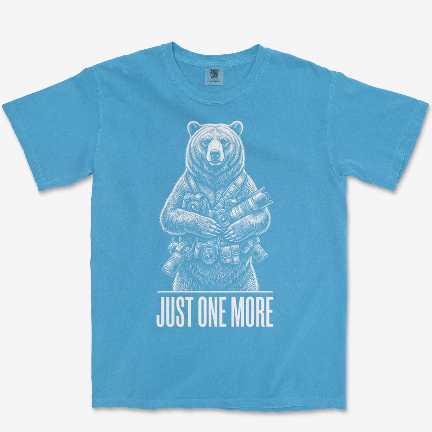Just One More Grizzly Heavyweight Tee