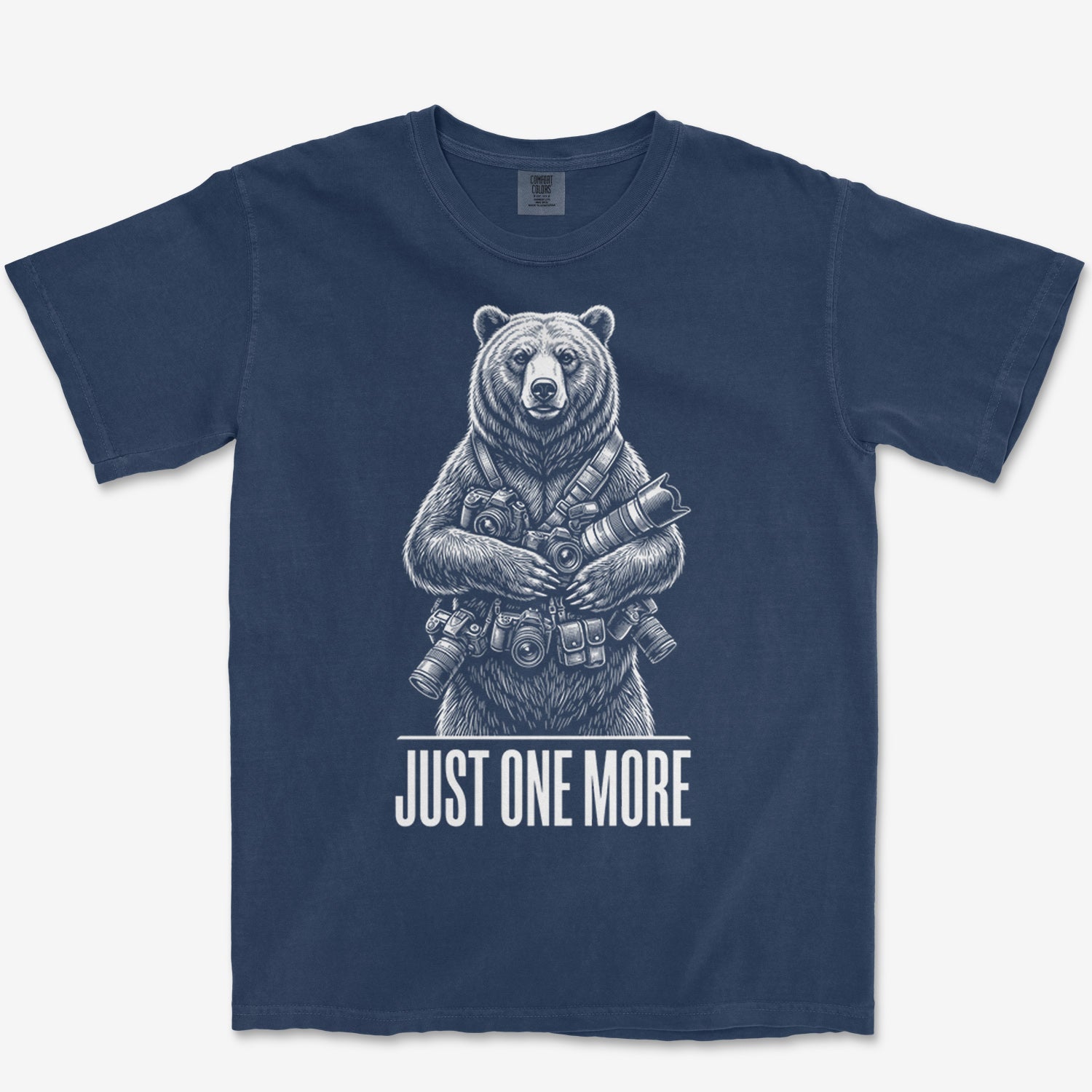 Just One More Grizzly Heavyweight Tee