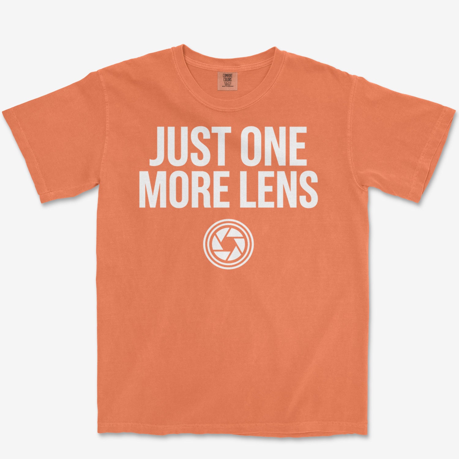 Just One More Lens Heavyweight Tee