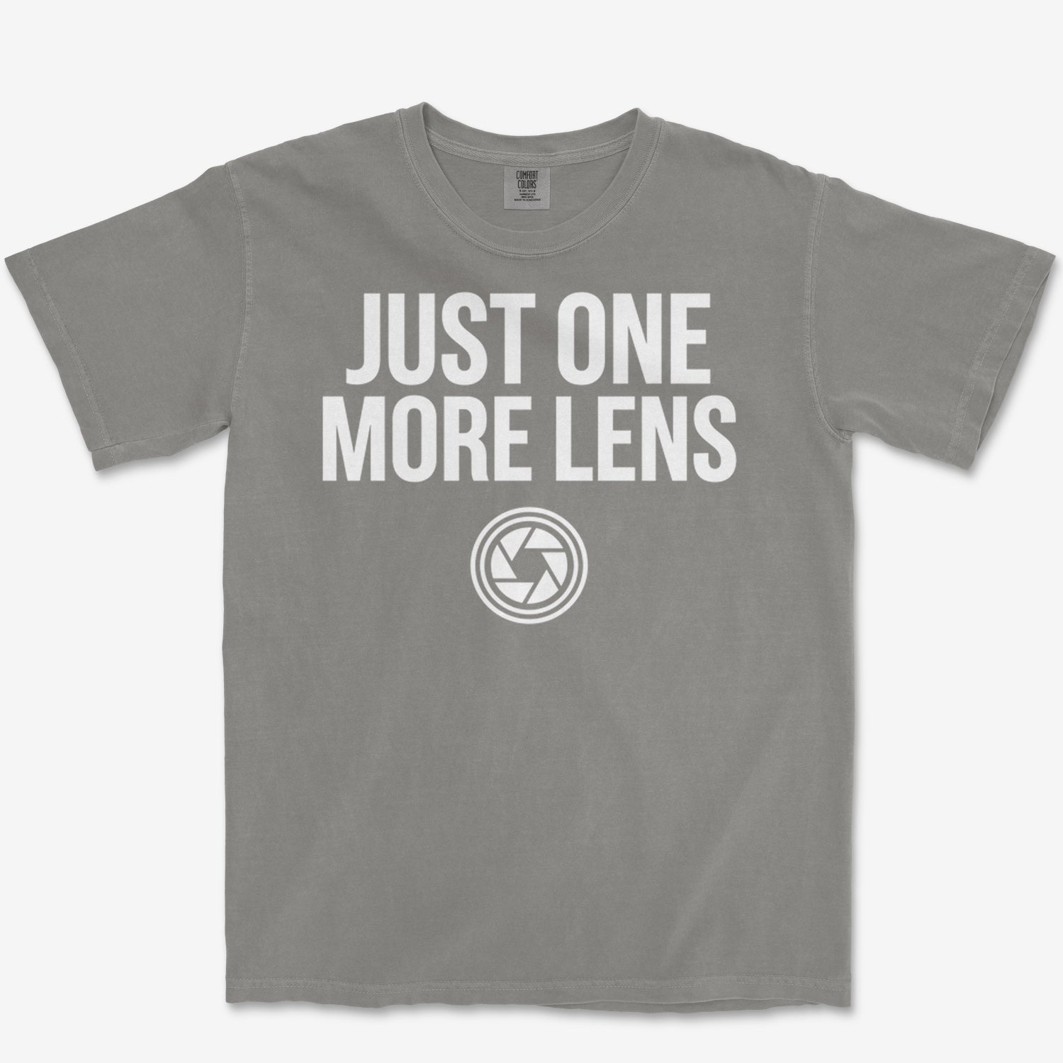 Just One More Lens Heavyweight Tee
