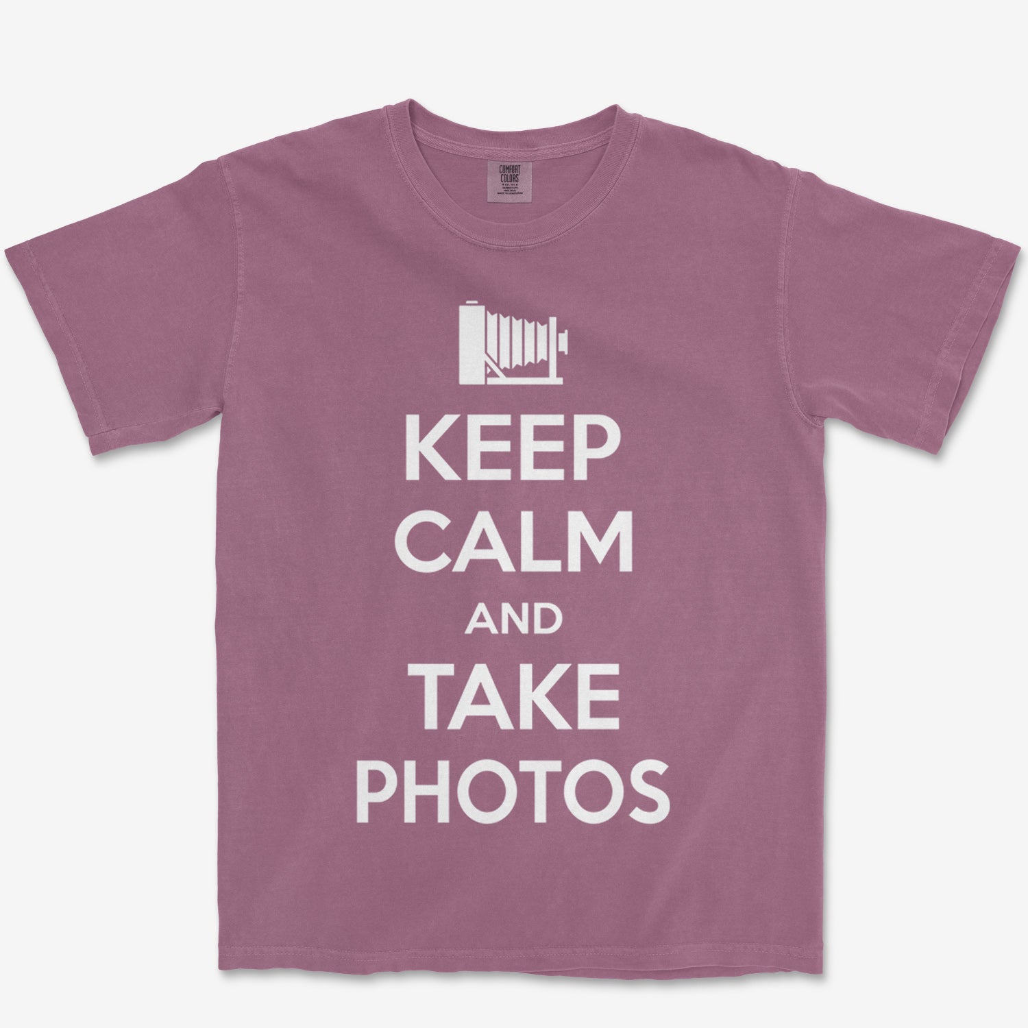 Keep Calm Large Format Heavyweight Tee