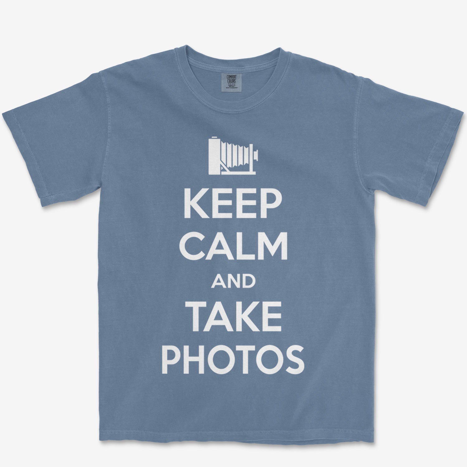 Keep Calm Large Format Heavyweight Tee