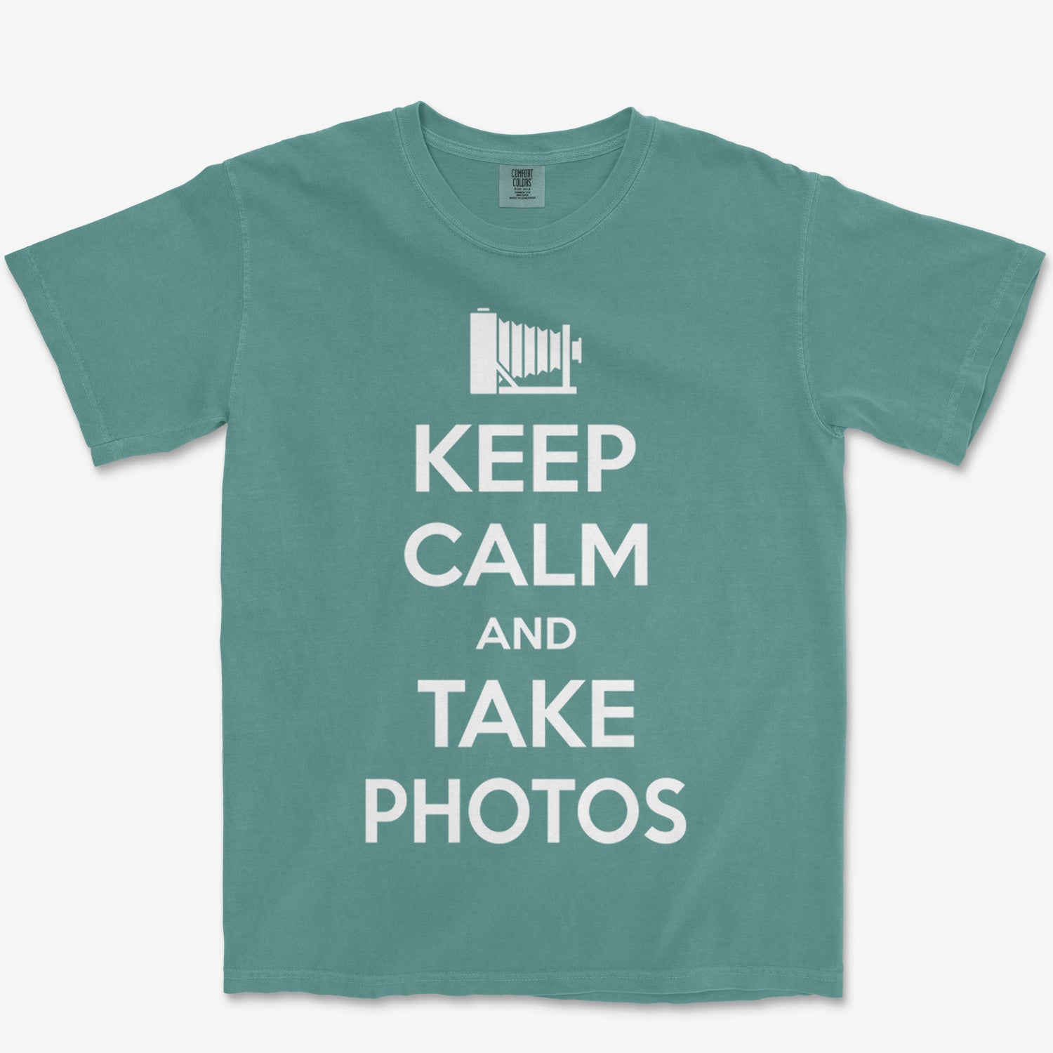 Keep Calm Large Format Heavyweight Tee