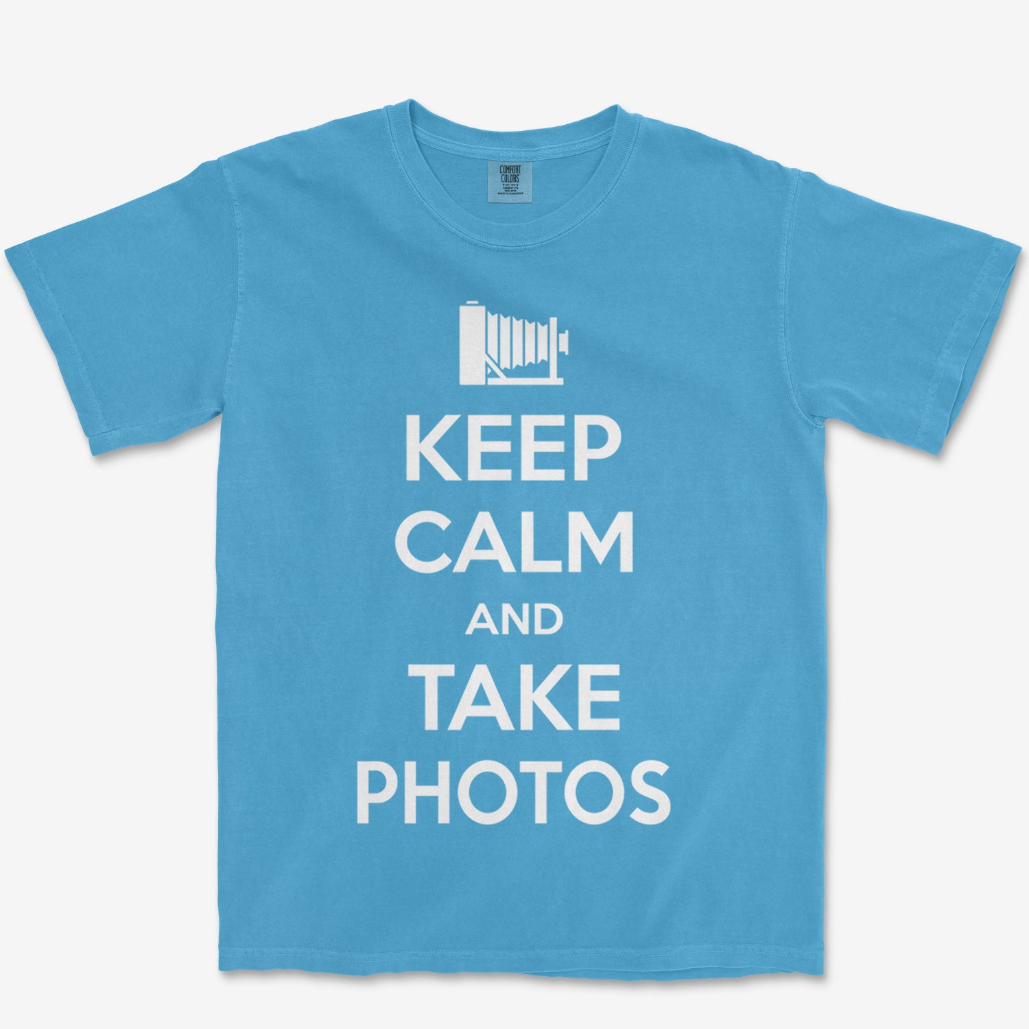 Keep Calm Large Format Heavyweight Tee