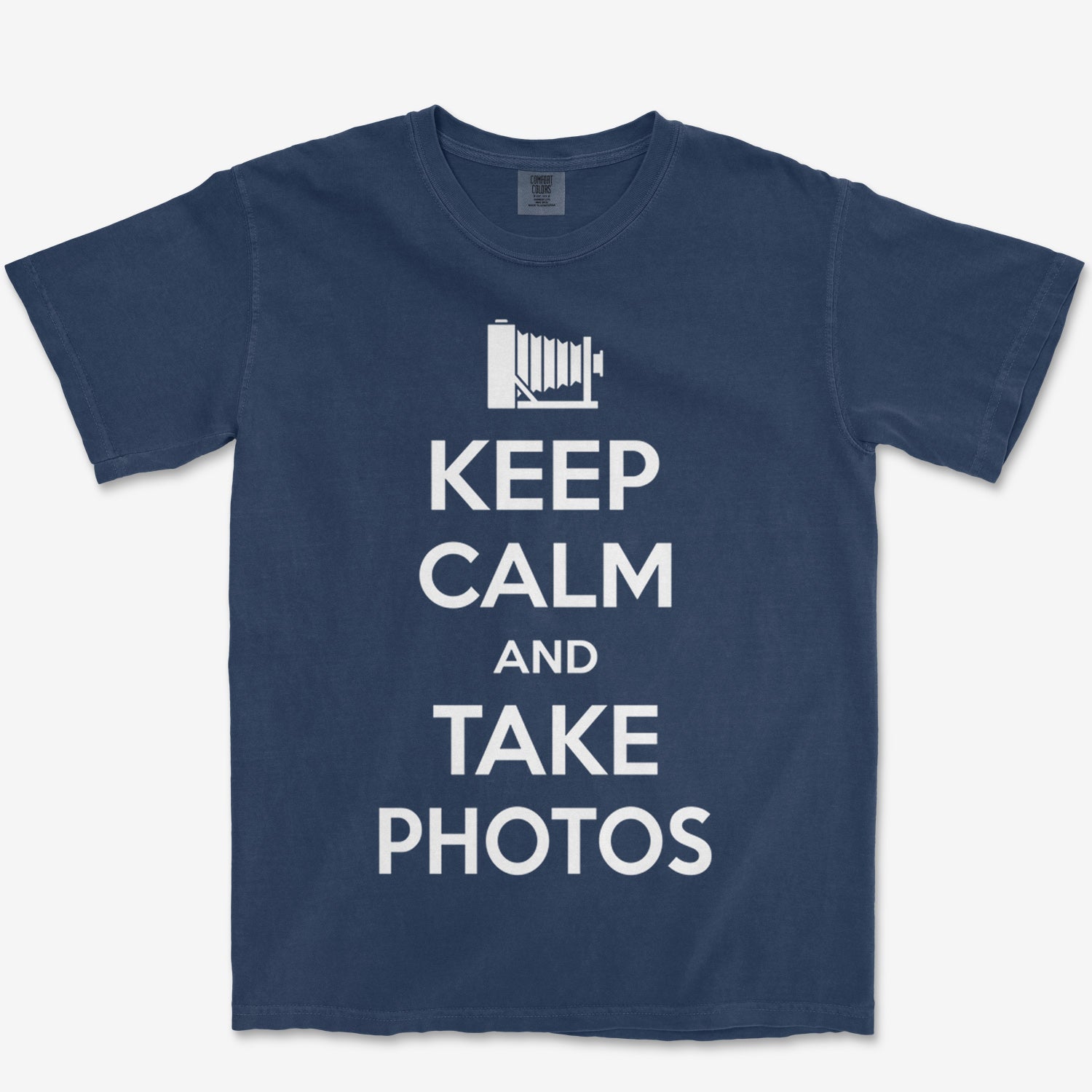 Keep Calm Large Format Heavyweight Tee