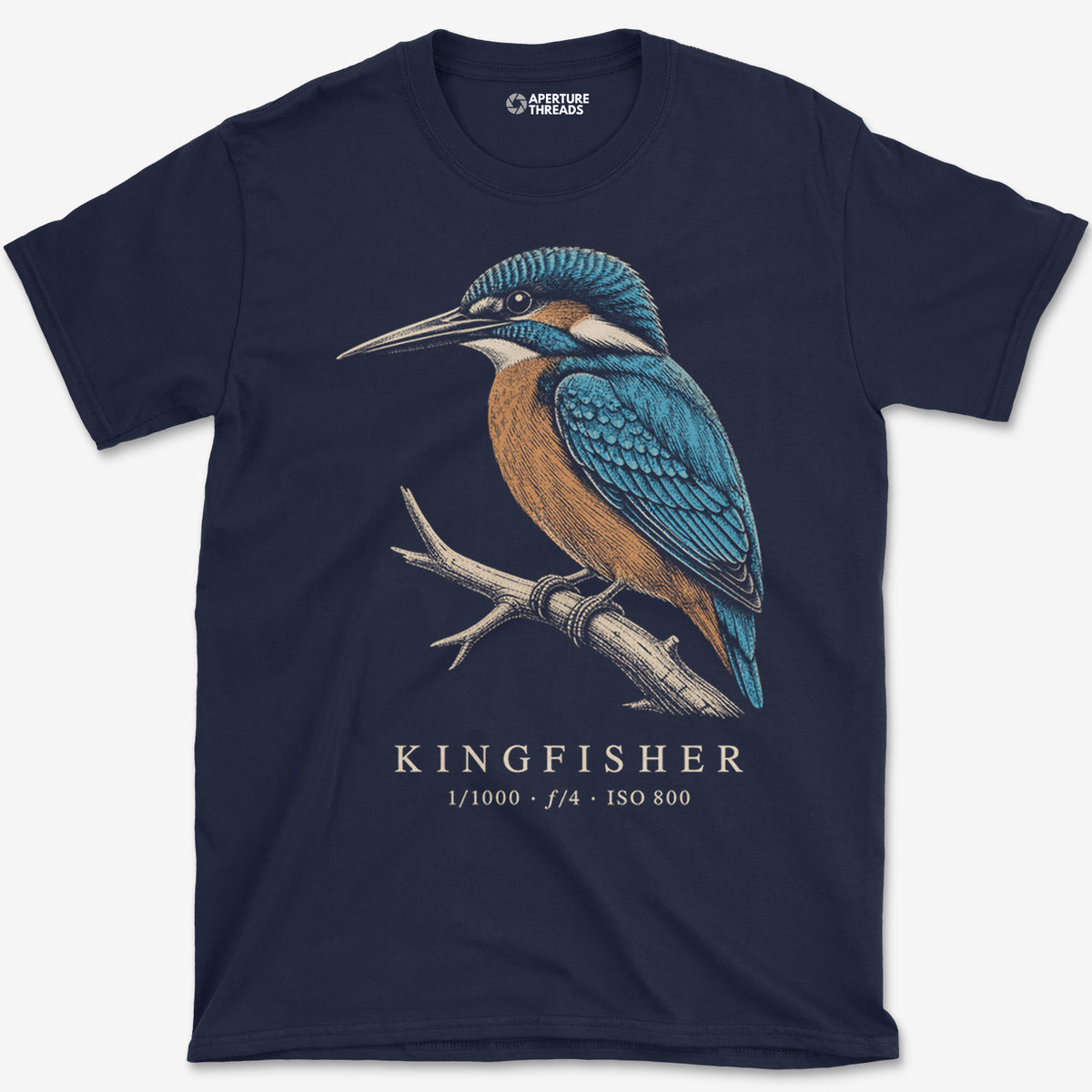 Kingfisher Plate T-Shirt