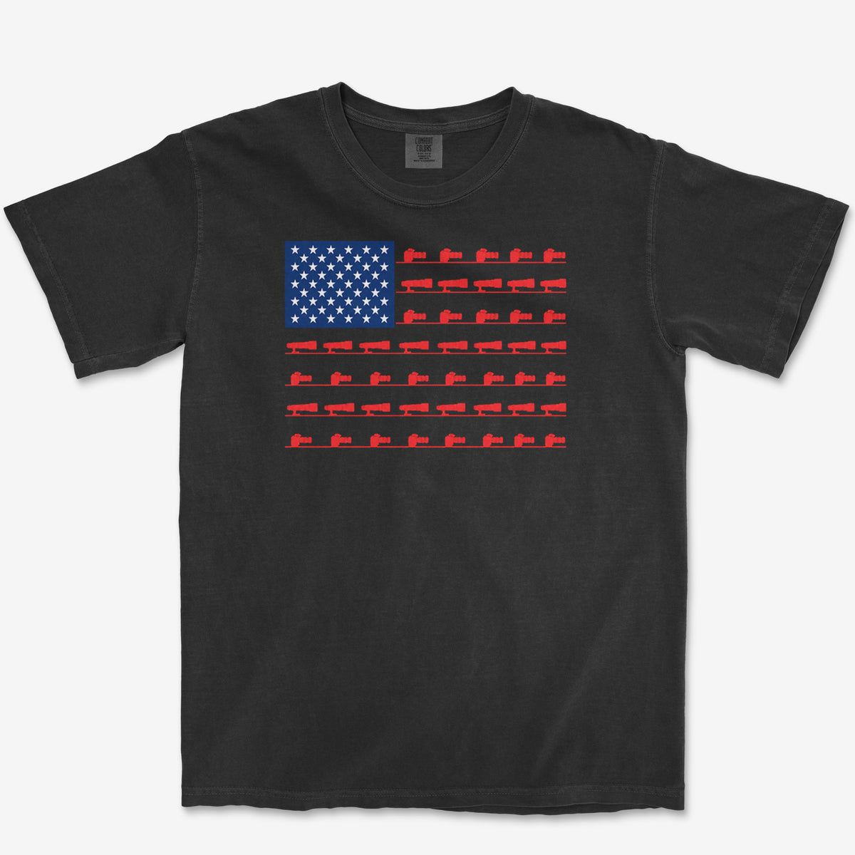 Lens Flag Tee — black