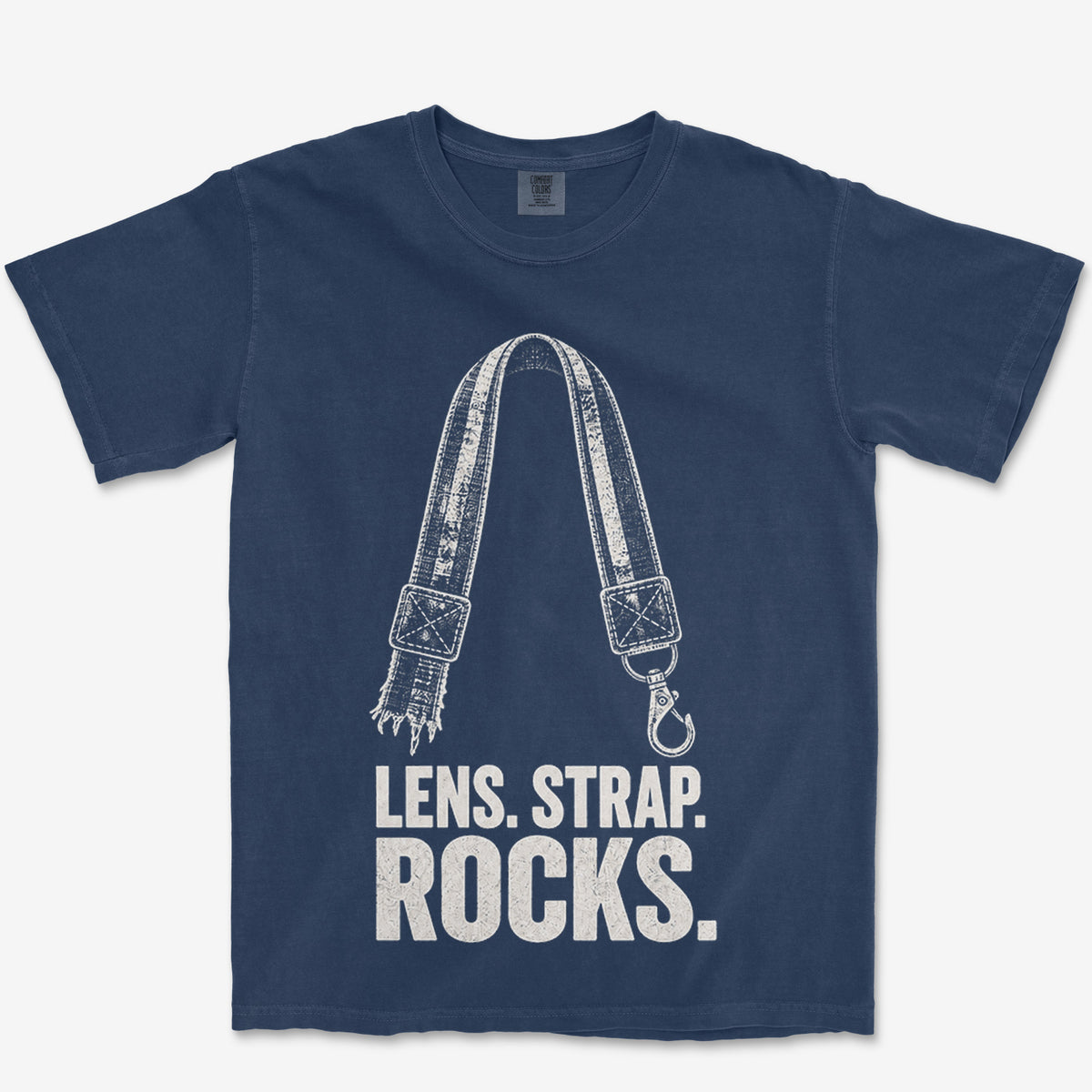 Lens Strap Rocks Heavyweight Tee