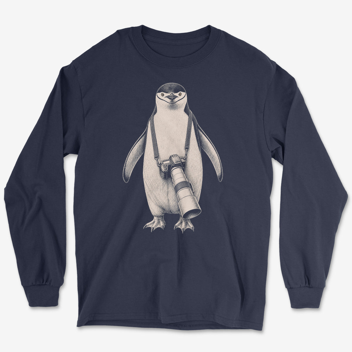 Long Lens Chinstrap Long Sleeve Tee