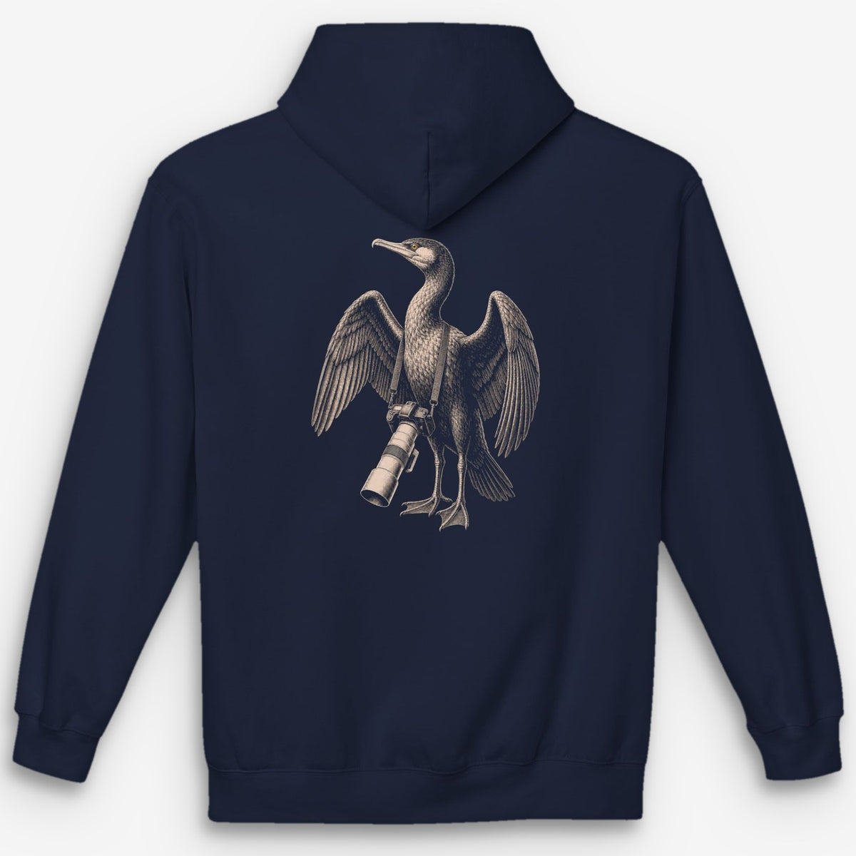 Long Lens Cormorant Hoodie
