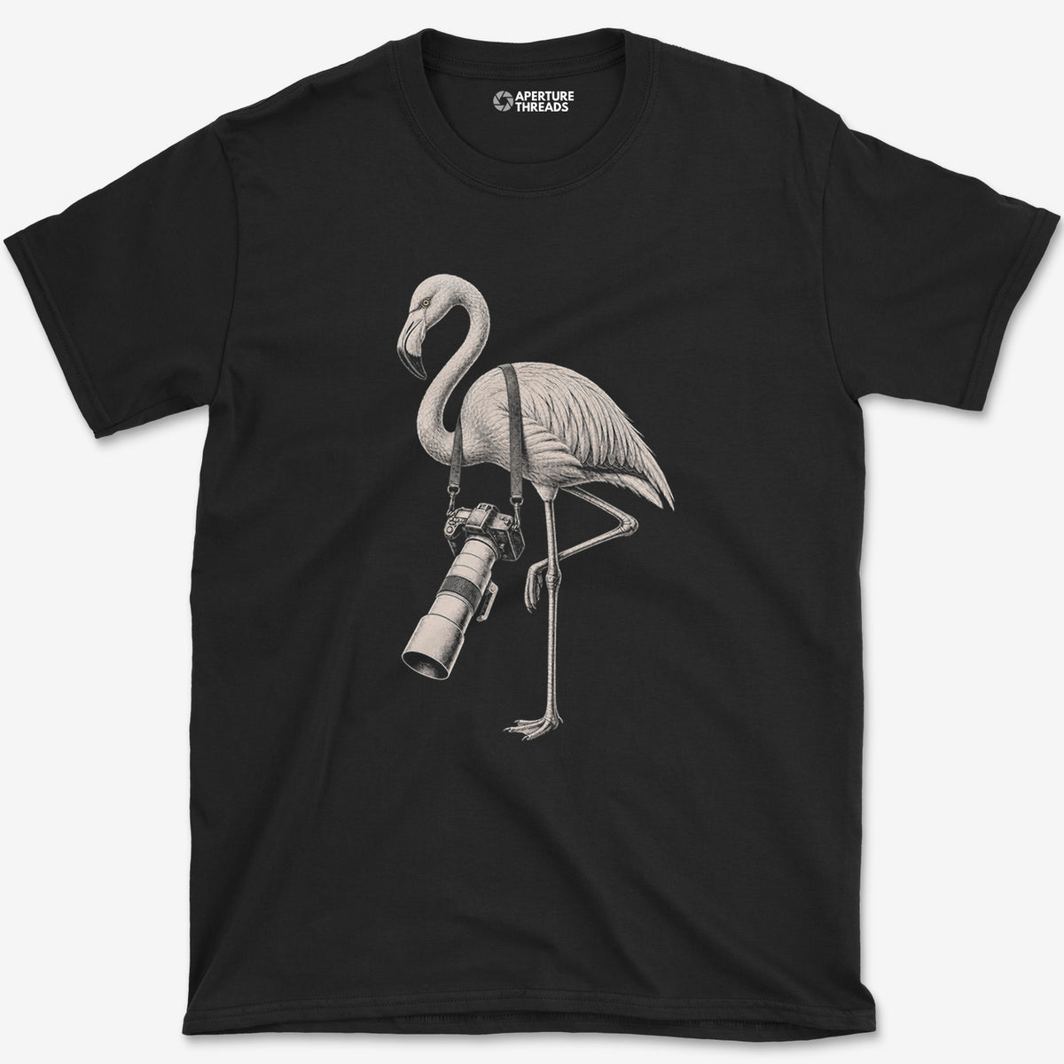 Long Lens Flamingo T-Shirt
