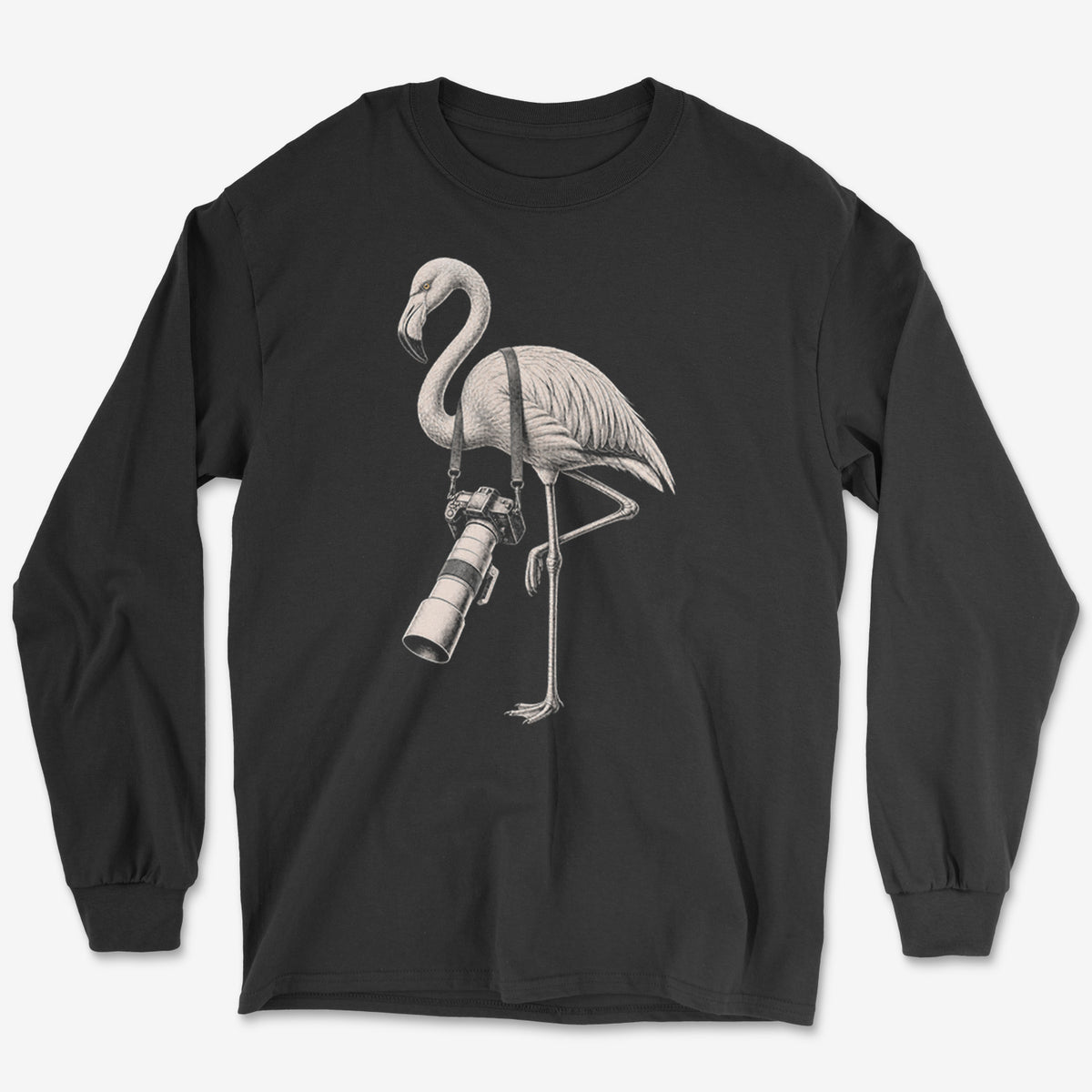Long Lens Flamingo Long Sleeve Tee