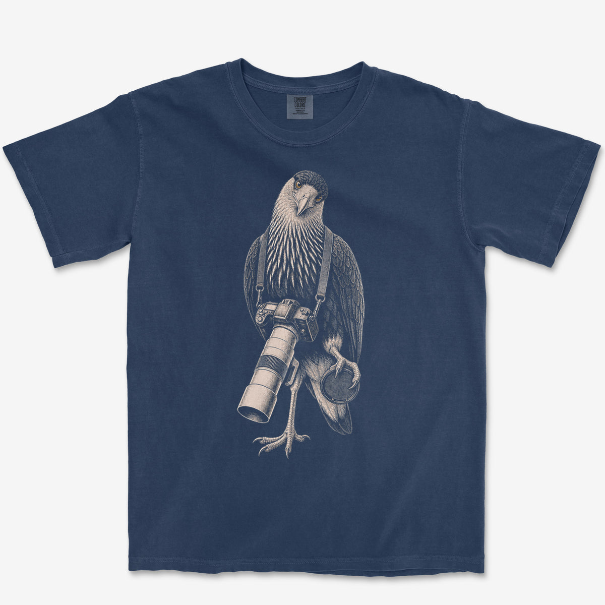 Long Lens Johnny Rook Tee — true navy