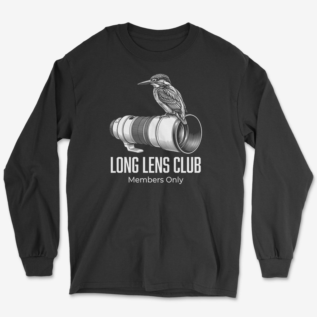 Long Lens Kingfisher Long Sleeve Tee