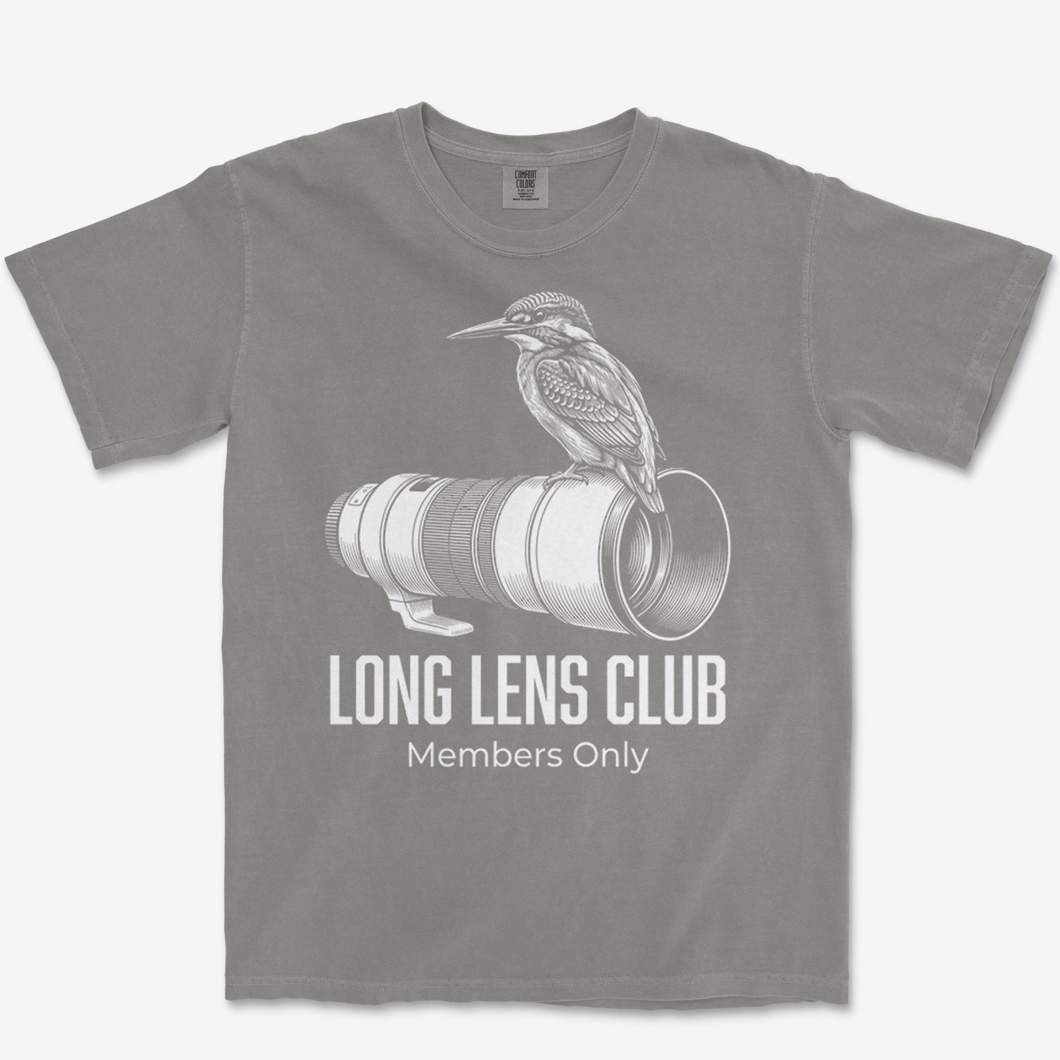 Long Lens King Fisher Heavyweight Tee