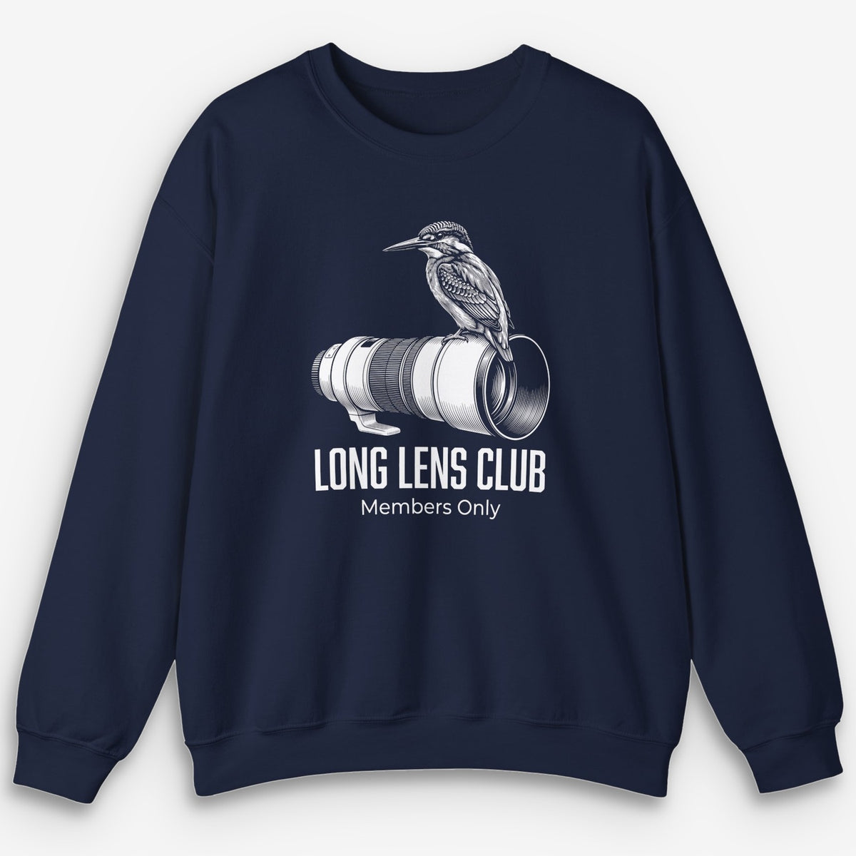 Long Lens Kingfisher Sweatshirt
