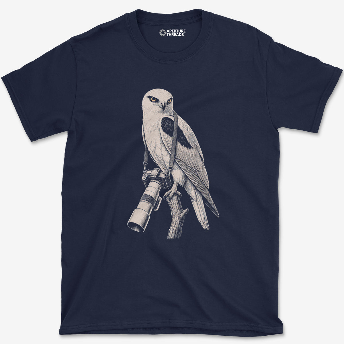 Long Lens Kite T-Shirt — navy