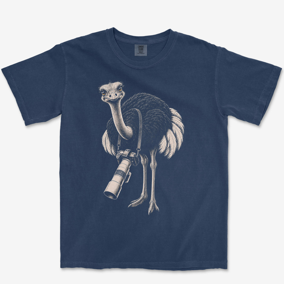 Long Lens Ostrich Heavyweight Tee
