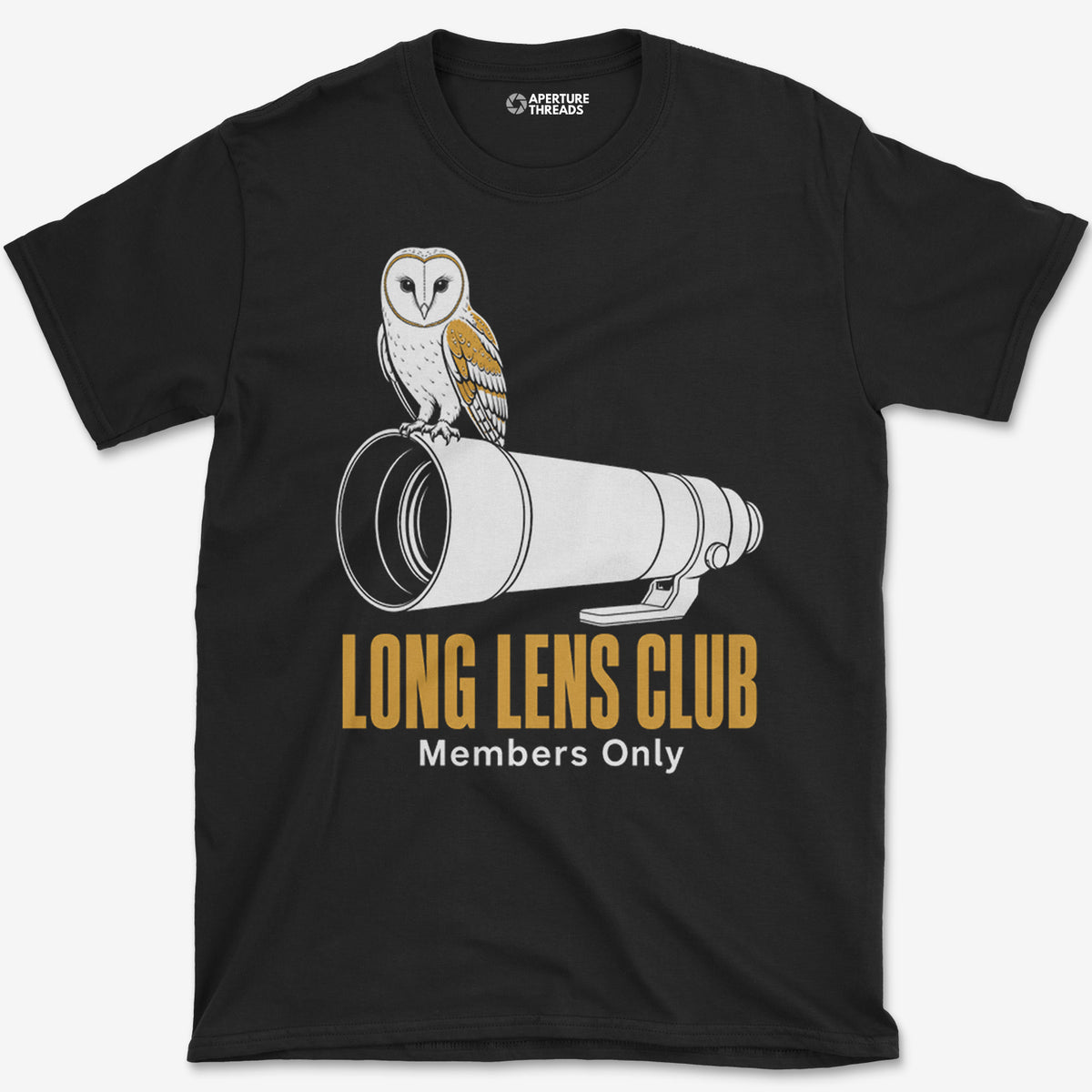 Long Lens Owl T-Shirt