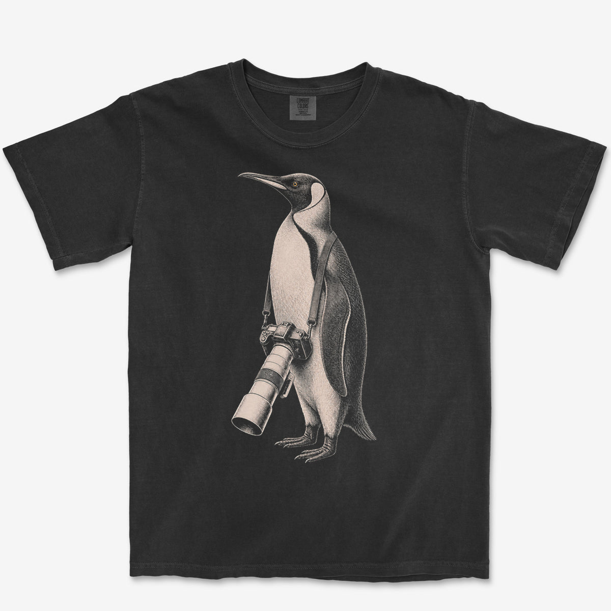 Long Lens Penguin Heavyweight Tee