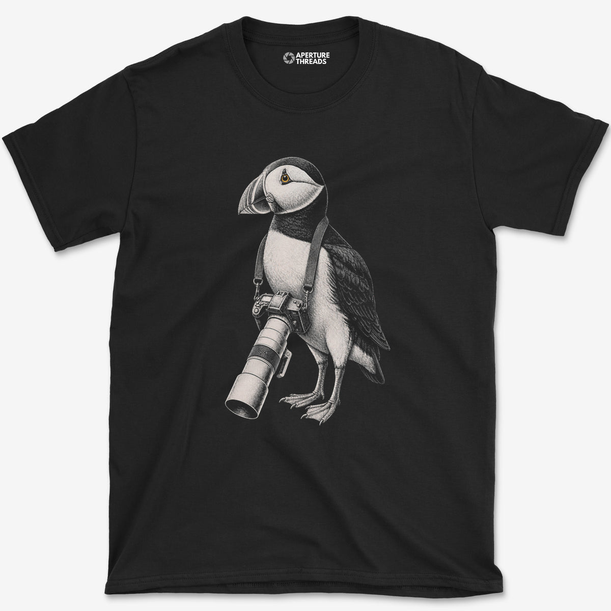 Long Lens Puffin T-Shirt