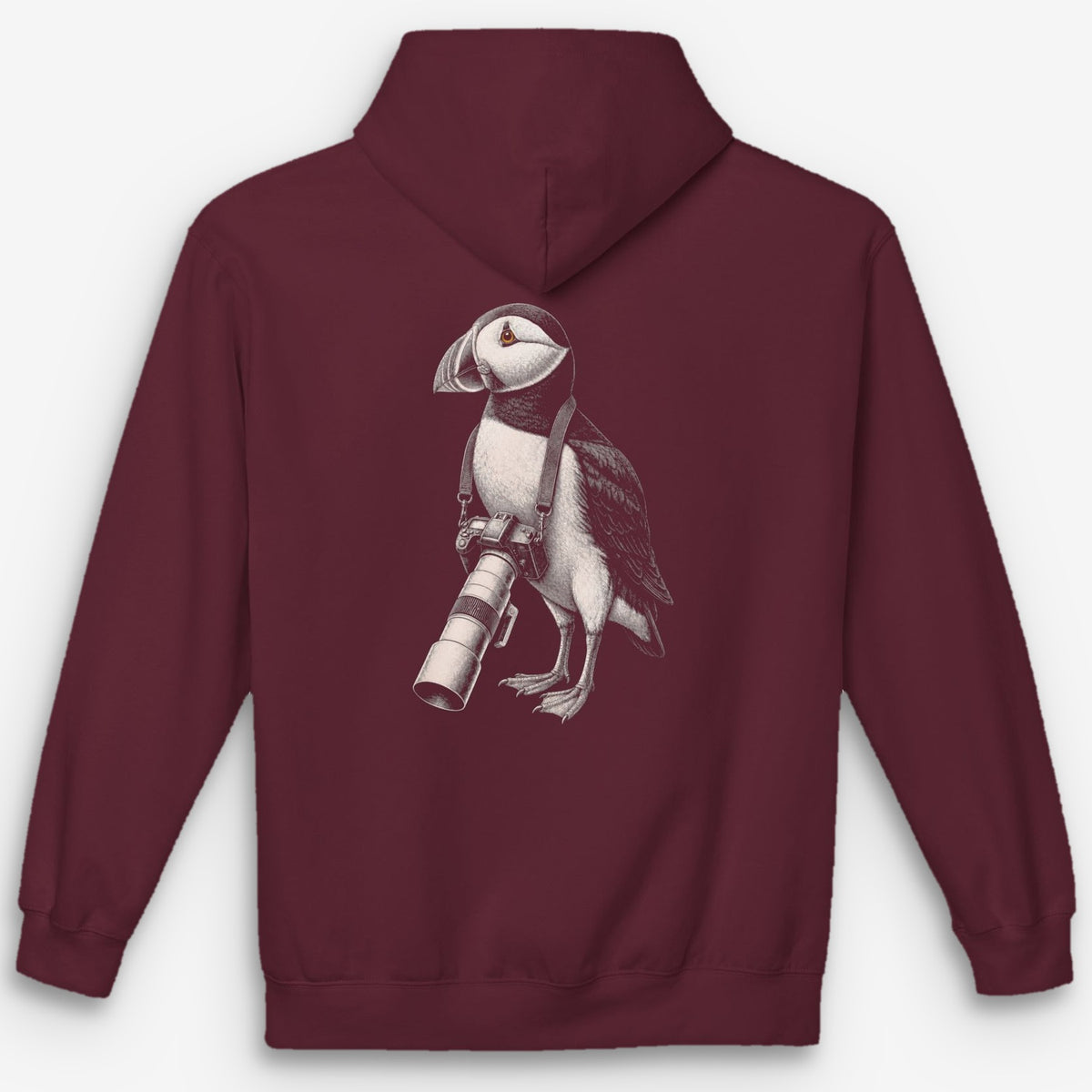 Long Lens Puffin Hoodie