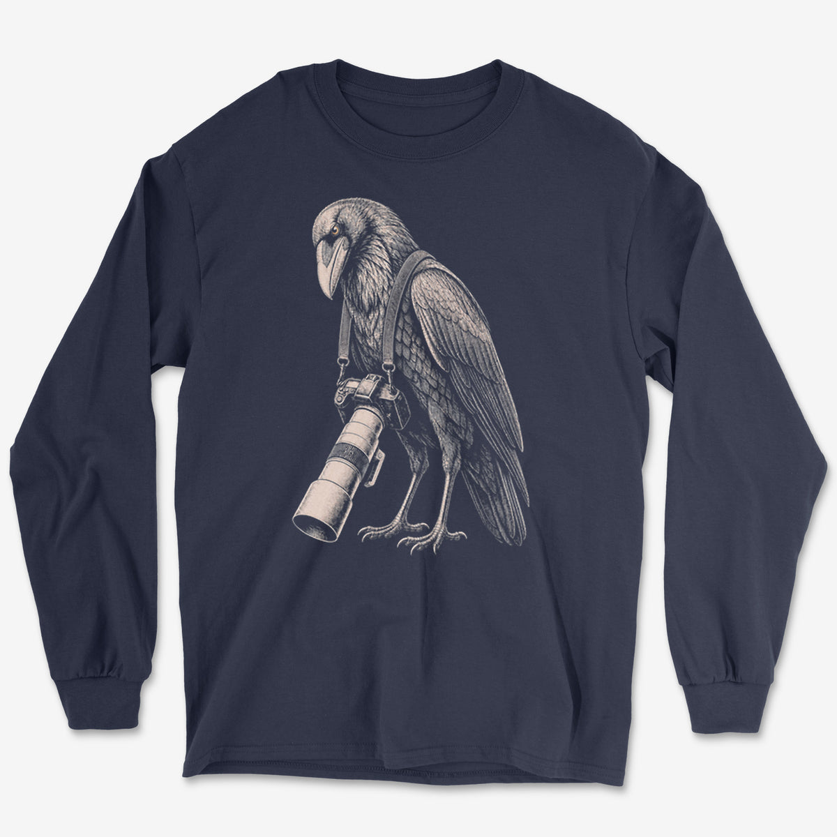 Long Lens Raven — navy