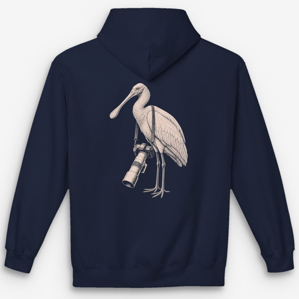 Long Lens Spoonbill Hoodie