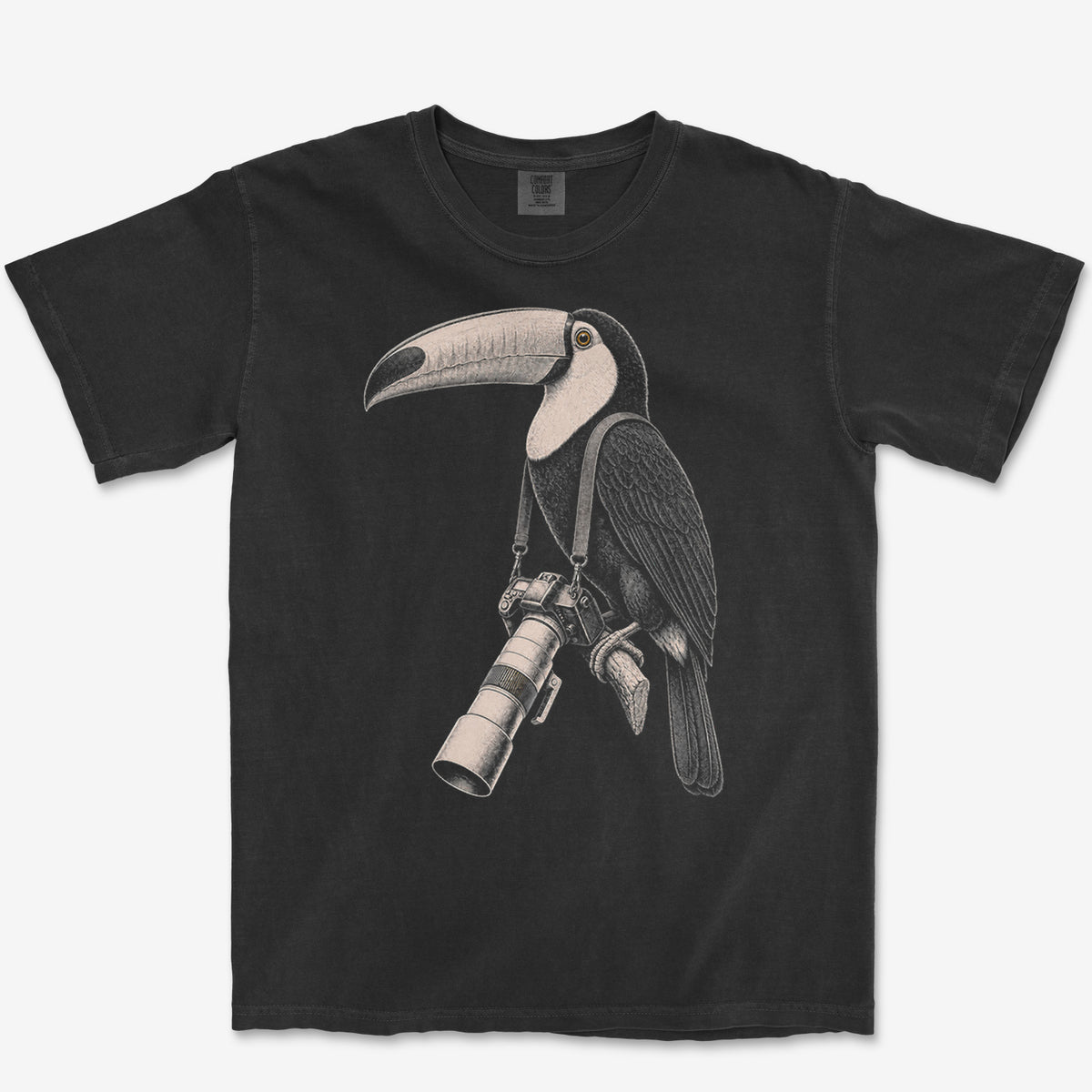 Long Lens Toucan Heavyweight Tee