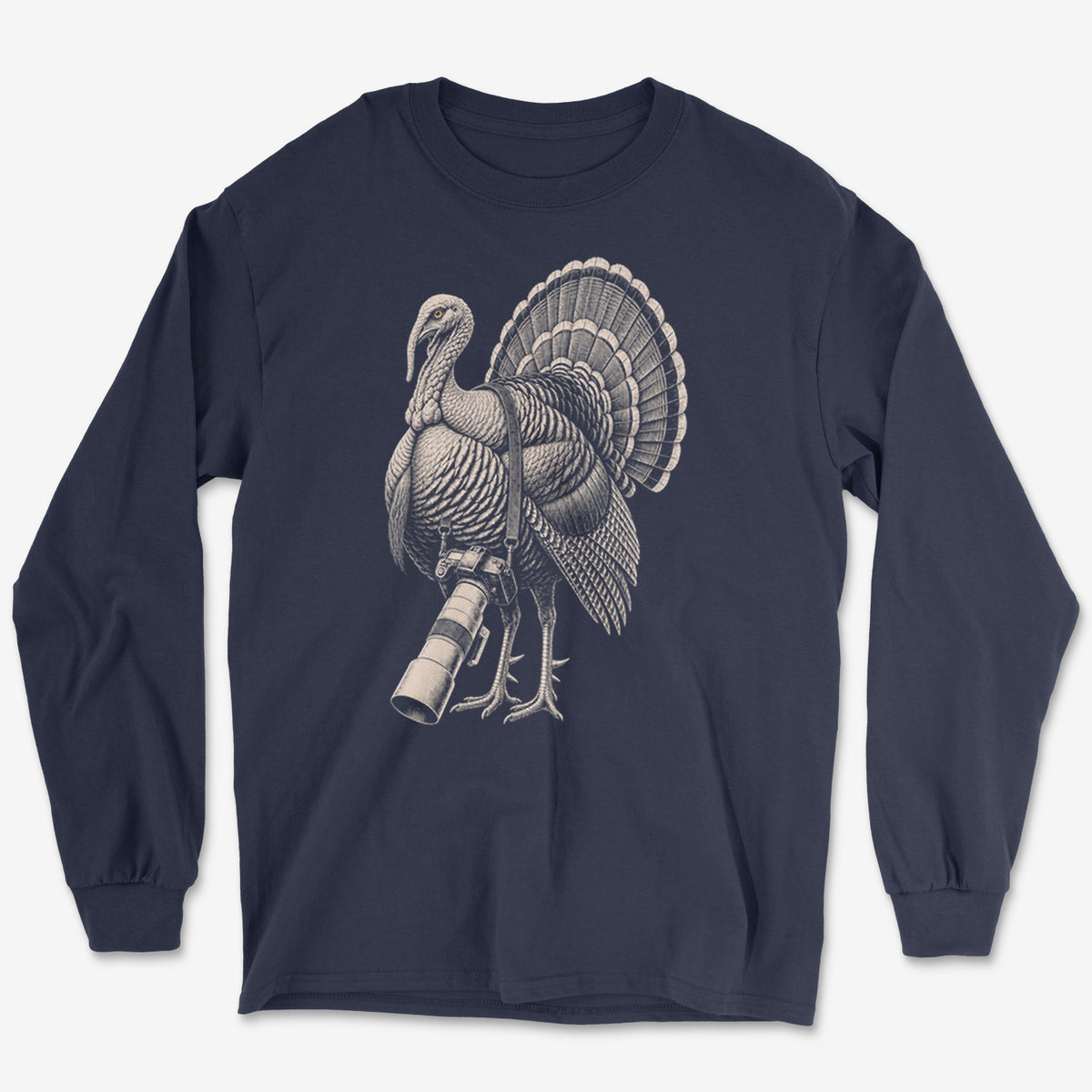 Long Lens Turkey Long Sleeve Tee