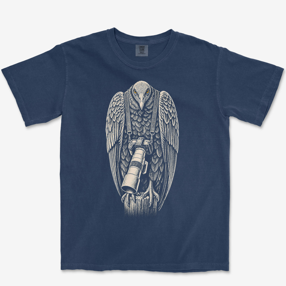 Long Lens Vulture Tee — true navy