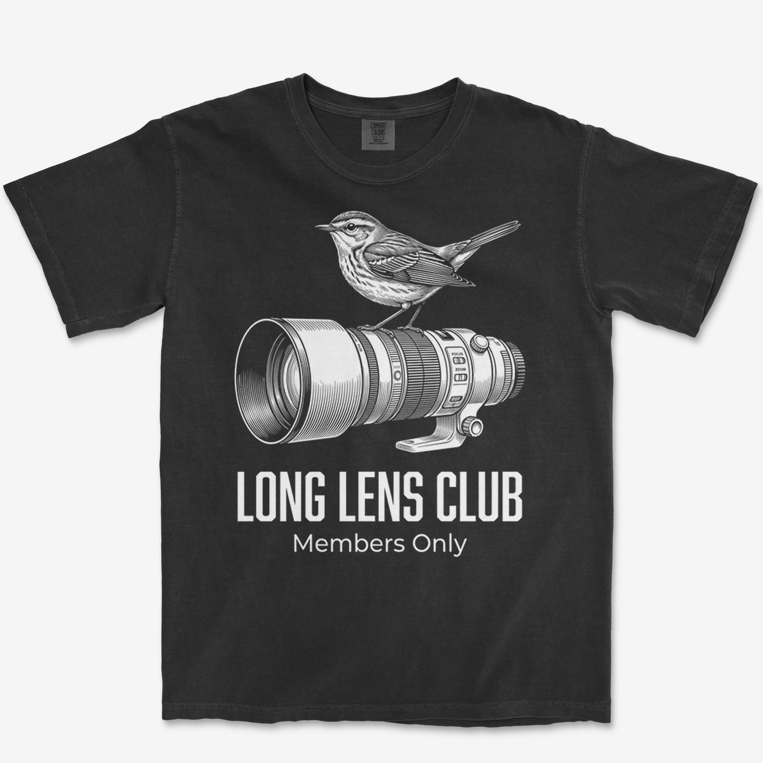 Long Lens Warbler Tee
