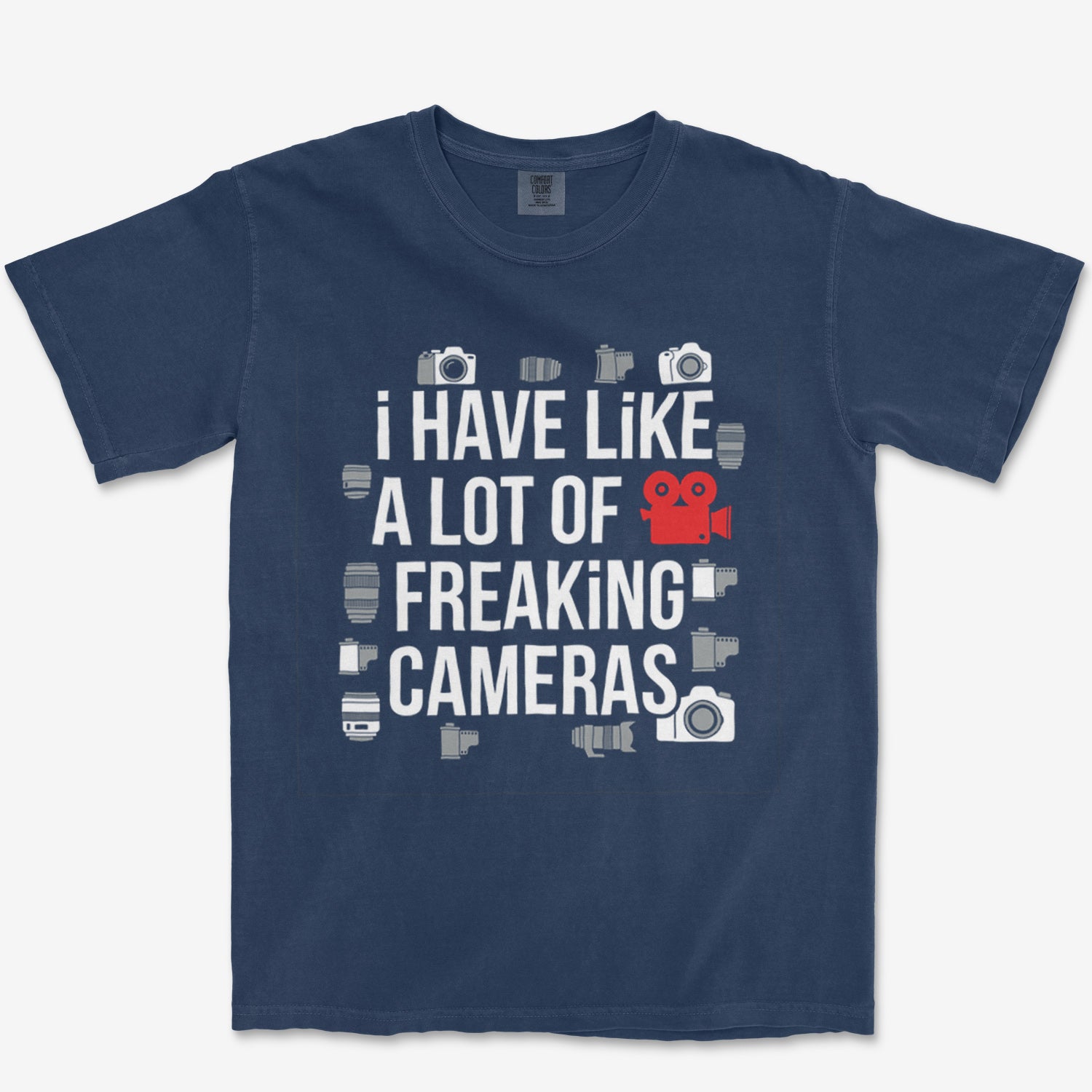 Lots Of Camera Heavyweight Tee