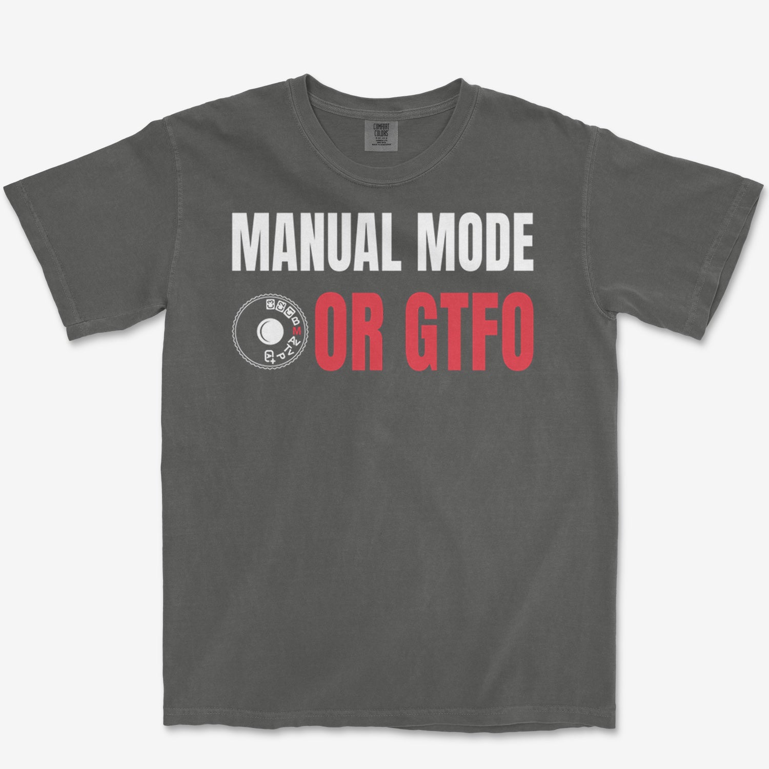 Manual Or Nothing Heavyweight Tee