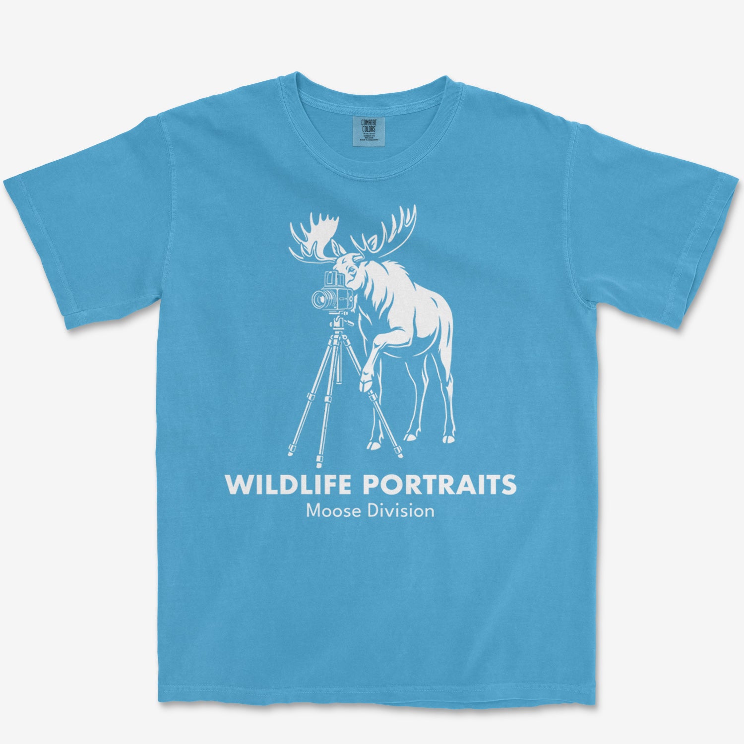 Moose Portraits Heavyweight Tee