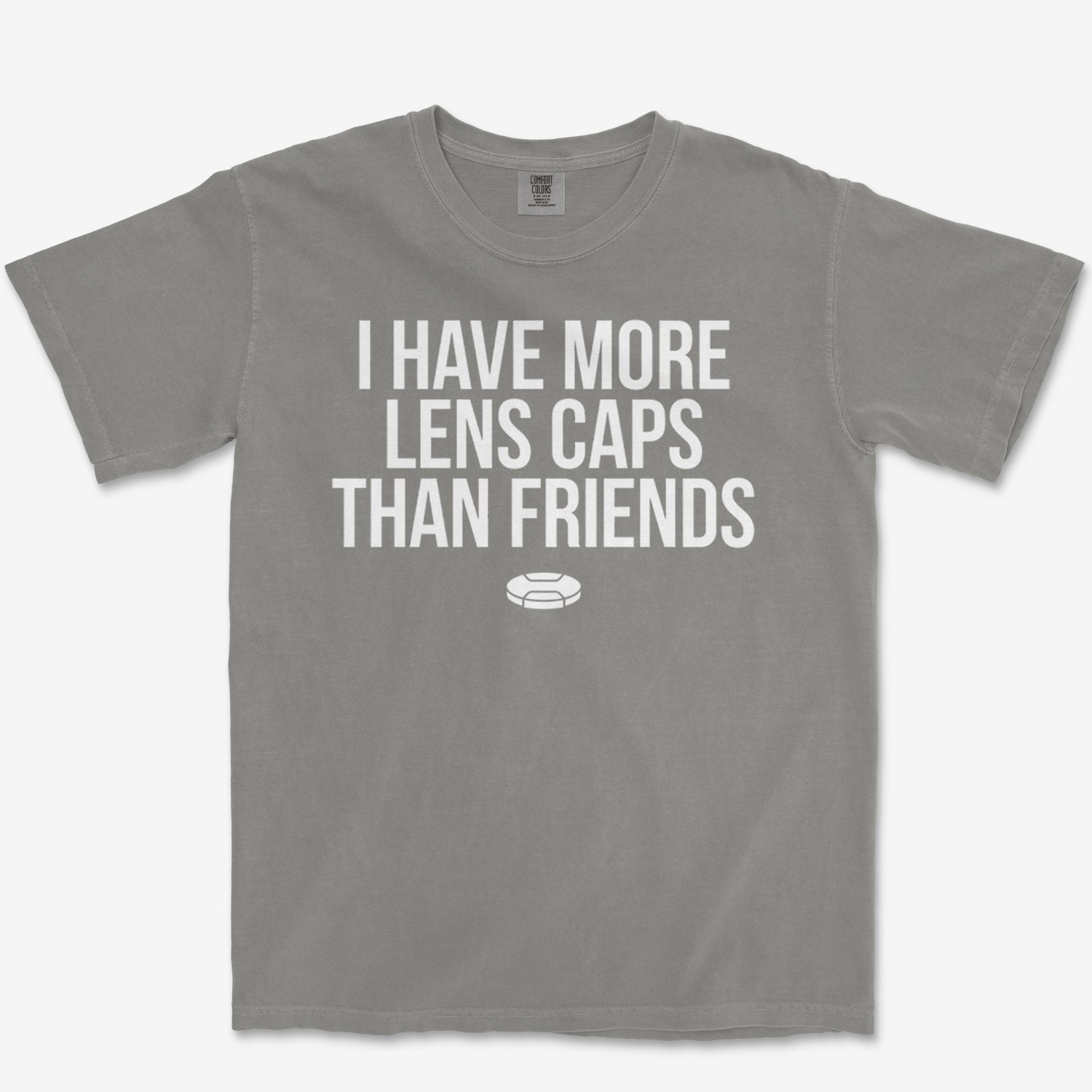 More Lens Caps Heavyweight Tee