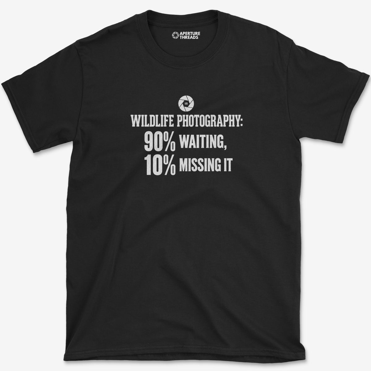 Ninety Percent Waiting T-Shirt — black